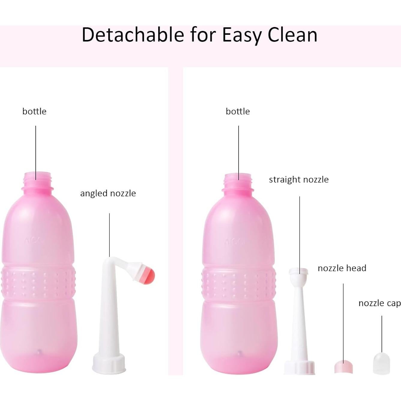 Paquete de 2 Botellas Peri aicci 500ml para Cuidado Postparto