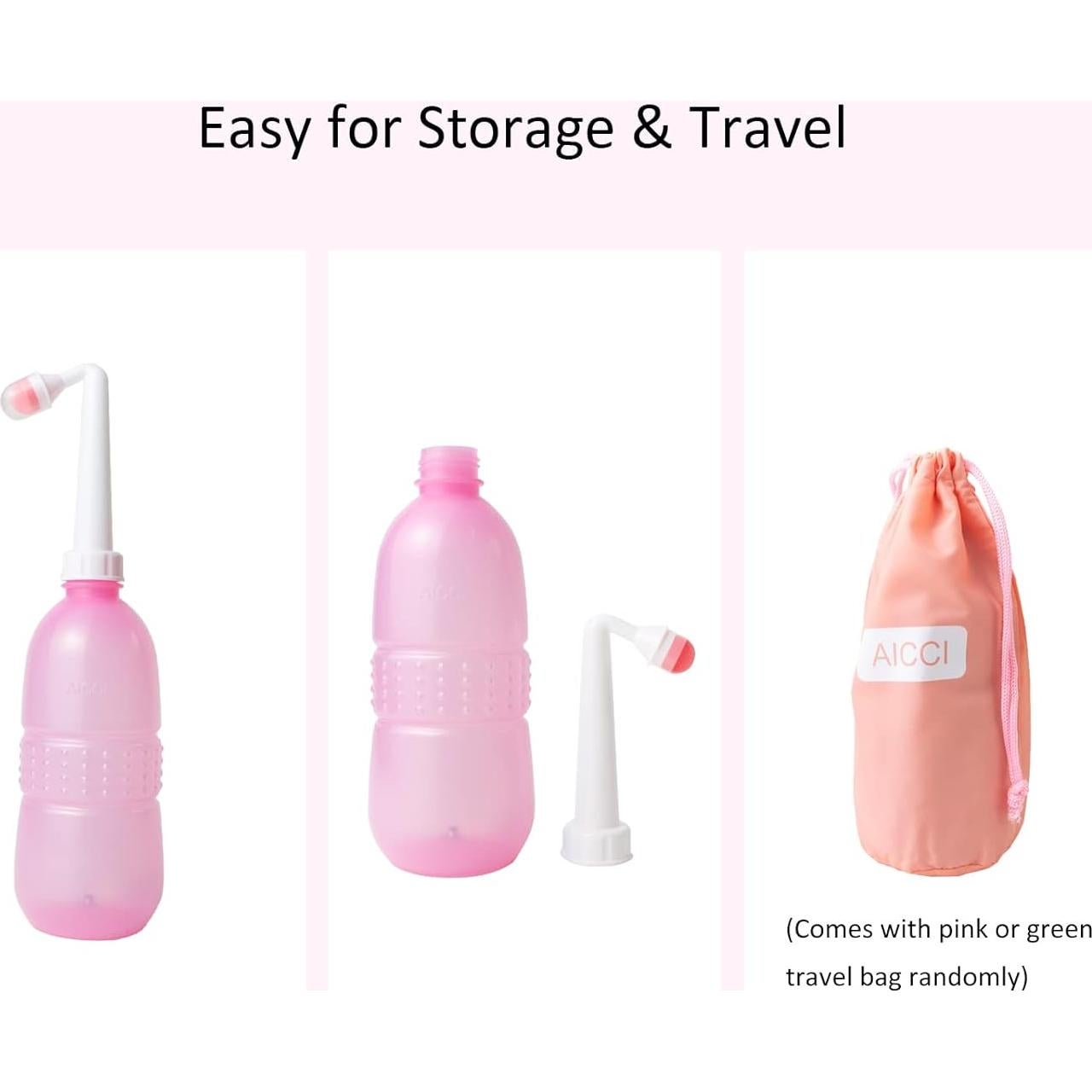 Paquete de 2 Botellas Peri aicci 500ml para Cuidado Postparto