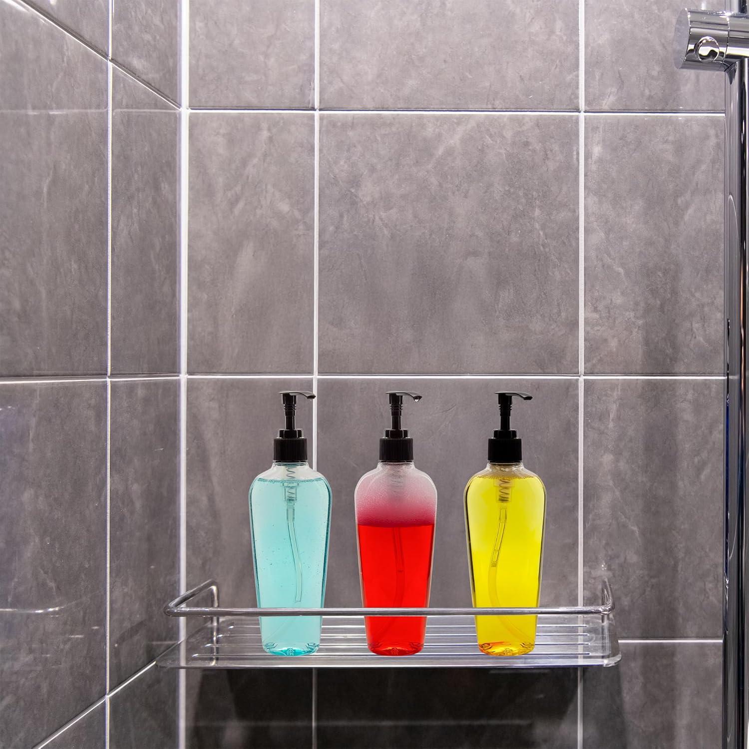 Botellas de Plástico Ovaladas 8 oz Cornucopia - Paquete de 8