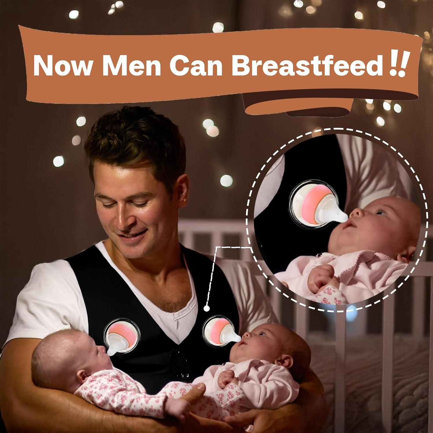 Camisa de Mezclilla Milker Masculina para Papás - Regalo Divertido