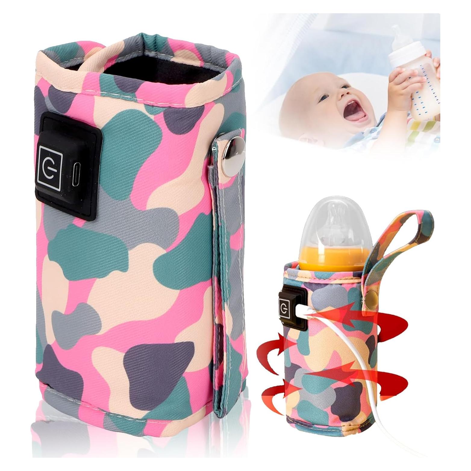 Calentador de Biberones USB HURRISE Portátil Ajustable 3 Niveles