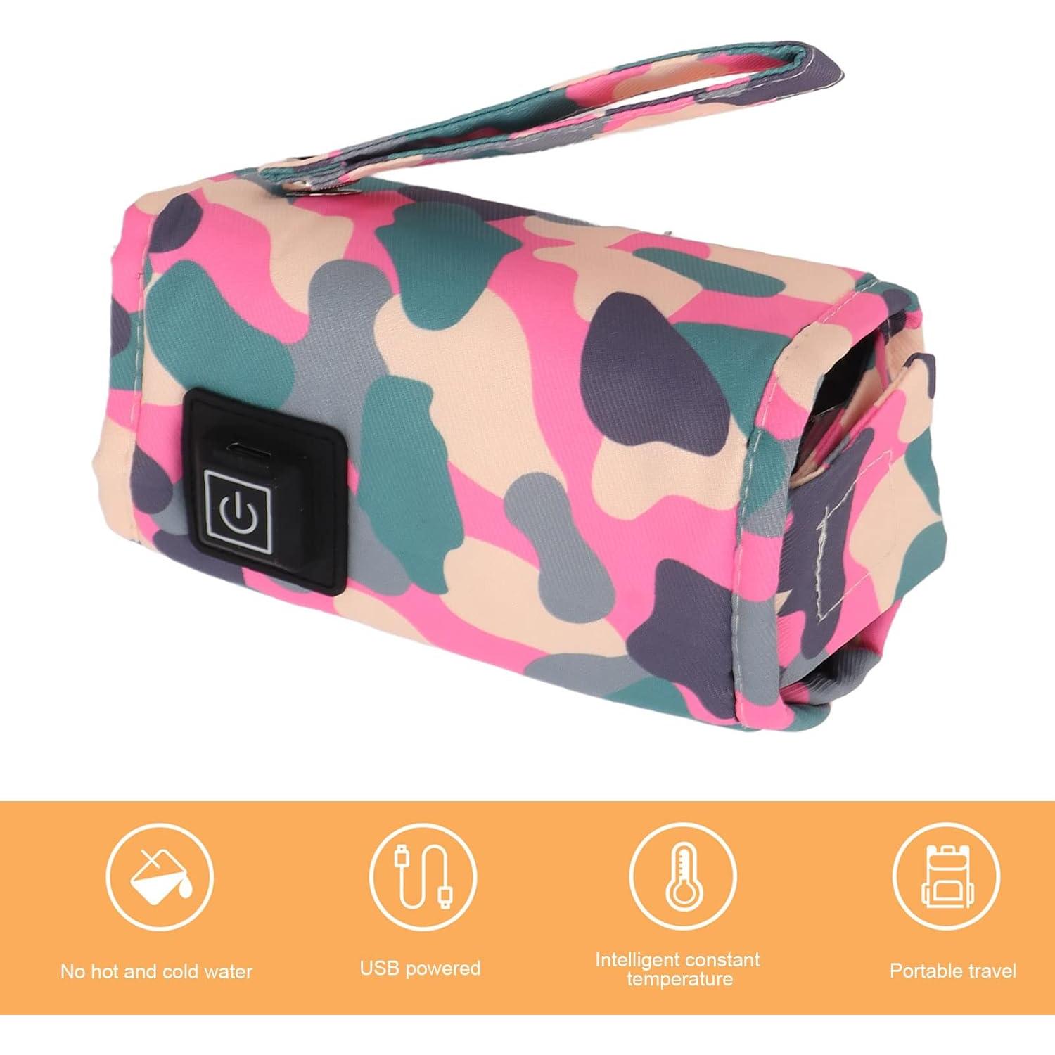 Calentador de Biberones USB HURRISE Portátil Ajustable 3 Niveles