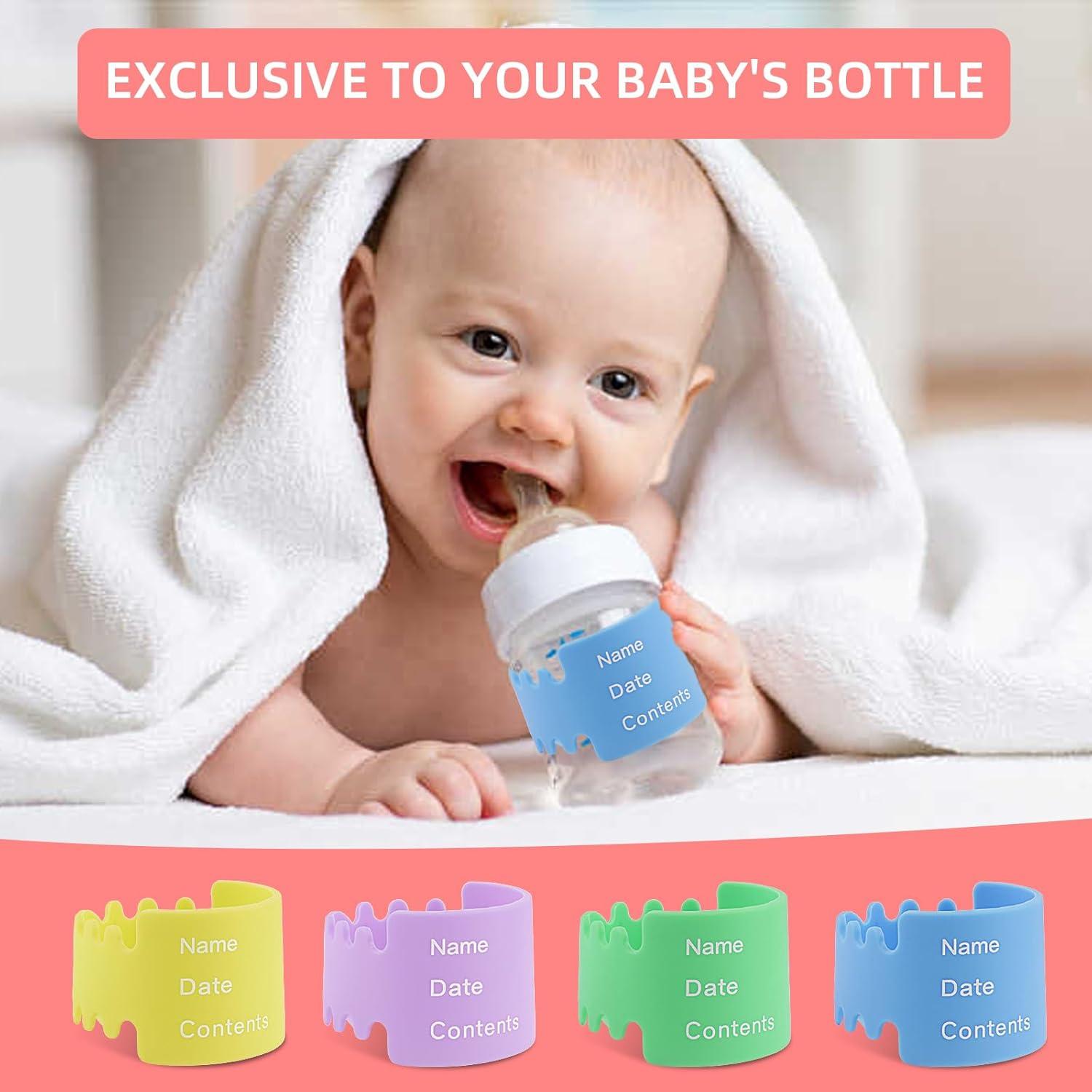 Etiquetas de Silicona Reutilizables Fampery 8PCS para Bebés