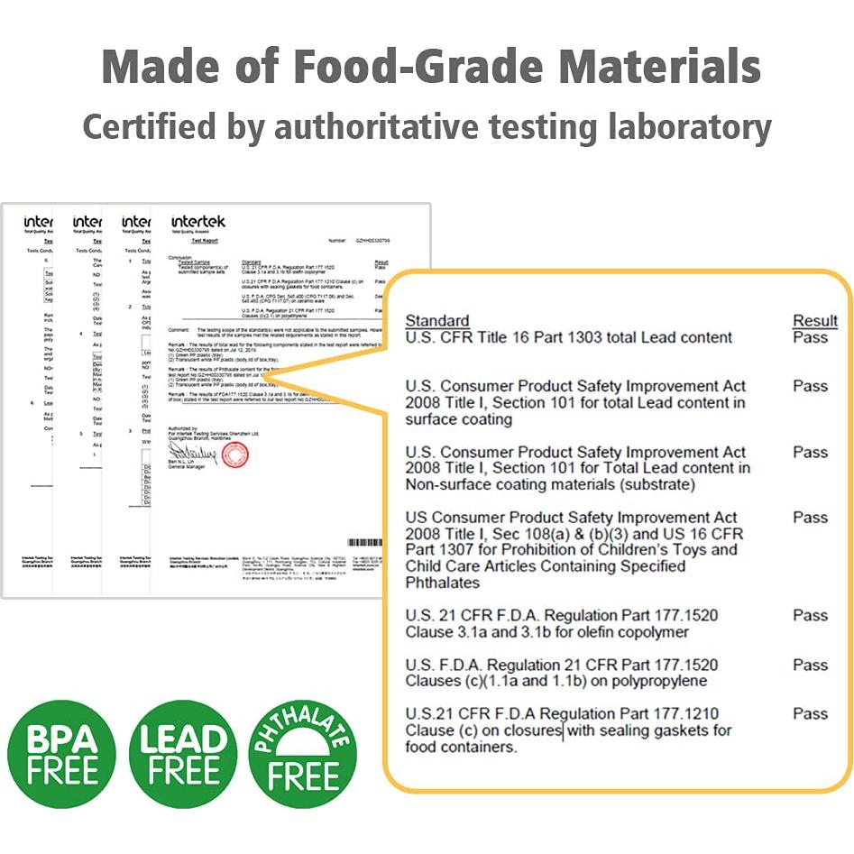 Botella de Alimentación de Leche Materna Matyz 4 Pzas Vidrio 236 ml