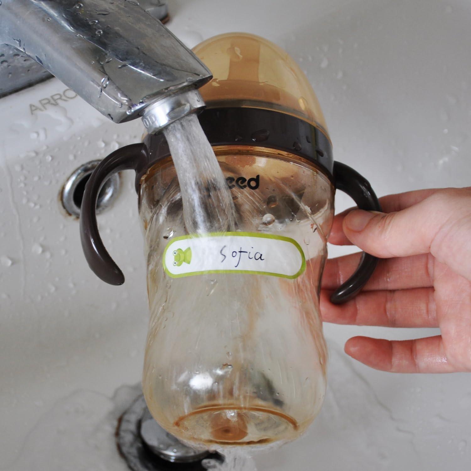 160 Etiquetas Autoadhesivas Impermeables GOYOMI para Botellas