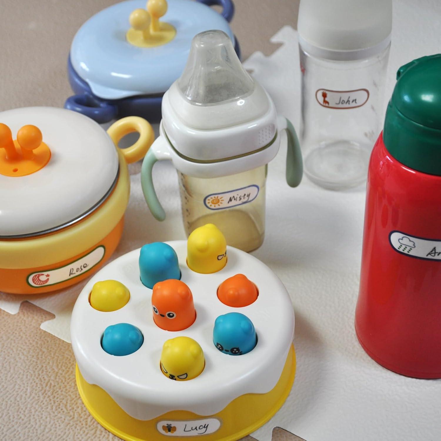 160 Etiquetas Autoadhesivas Impermeables GOYOMI para Botellas