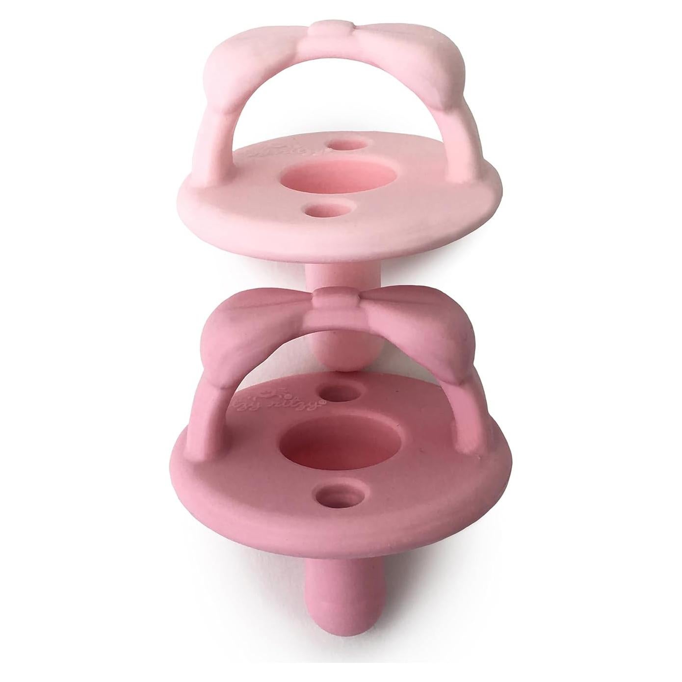 Chupetes de Silicona Itzy Ritzy Set de 2 para Bebés 6-18 Meses