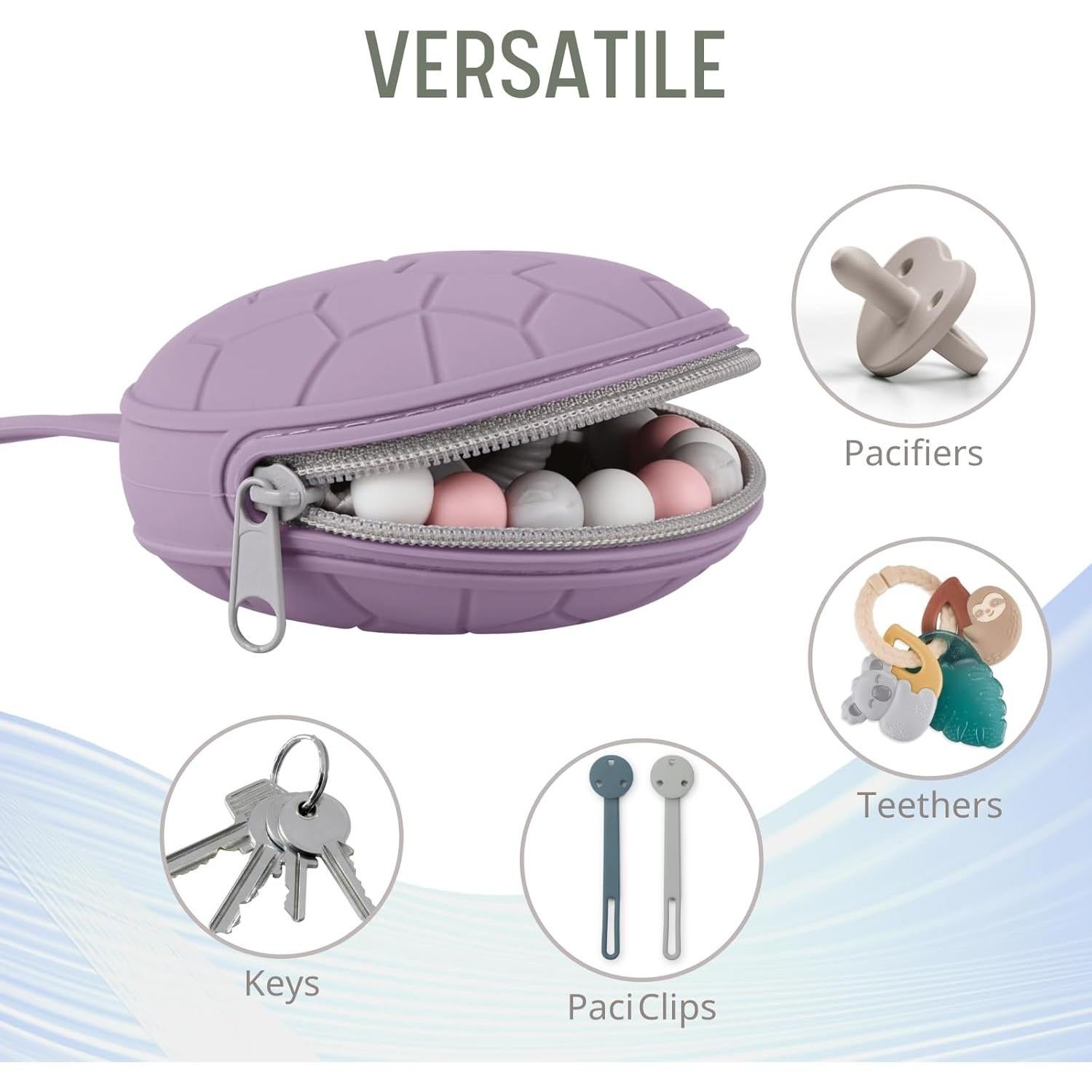 Funda de Sostenedor de Chupete Silicona Nothomme 2 Unidades