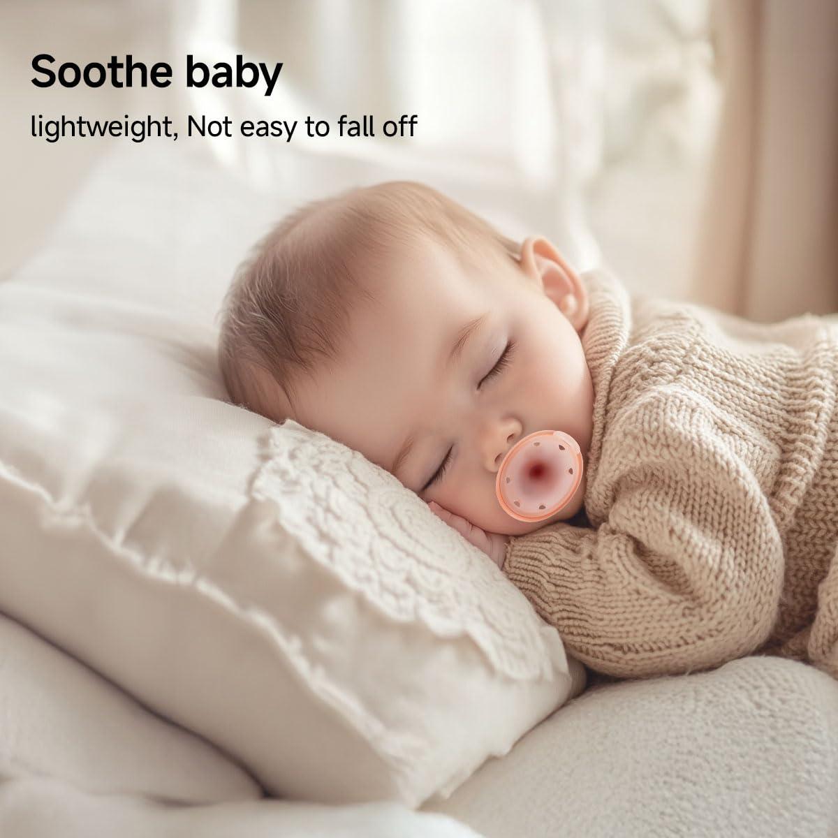 Chupetes para Bebés 0-6 Meses Silicona BPA Libre Set de 4