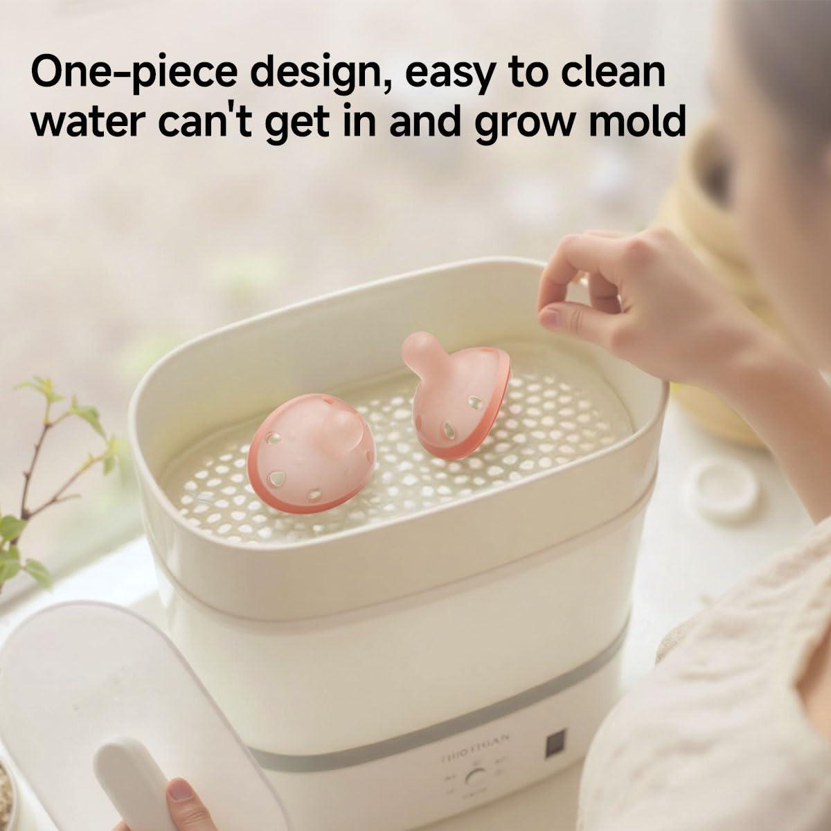 Chupetes para Bebés 0-6 Meses Silicona BPA Libre Set de 4