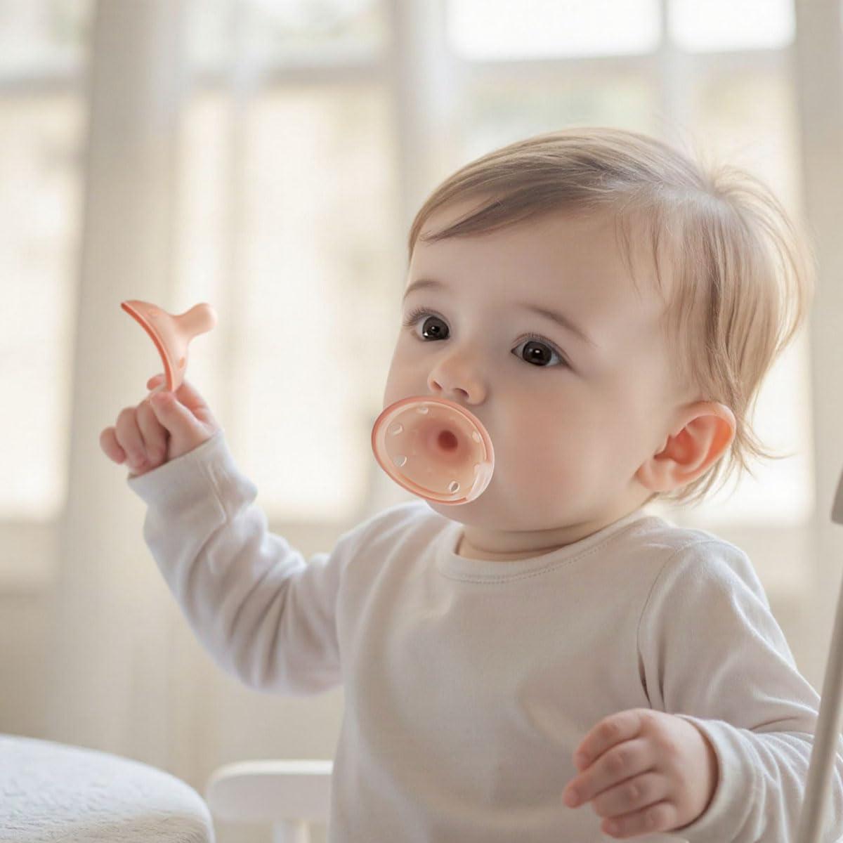 Chupetes para Bebés 0-6 Meses Silicona BPA Libre Set de 4