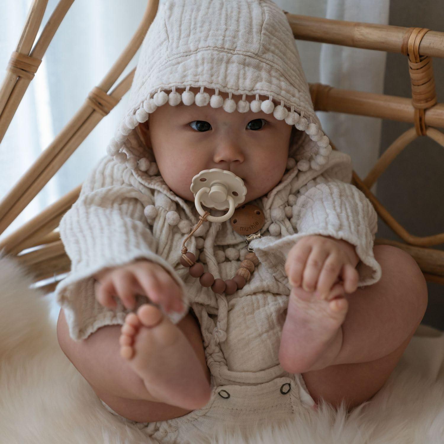 Chupete de Silicona FRIGG 6-Pack Encanto Canela 6-18 Meses