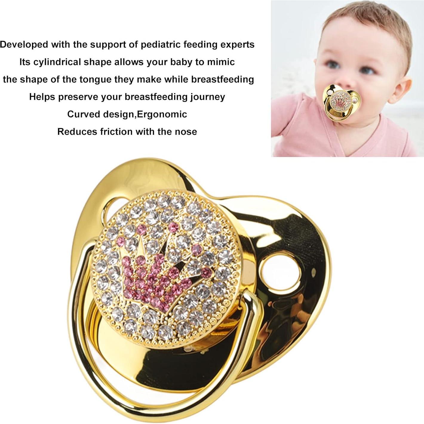 Chupete para Bebé Silicona Oro 6-18 Meses Ultra Ligero