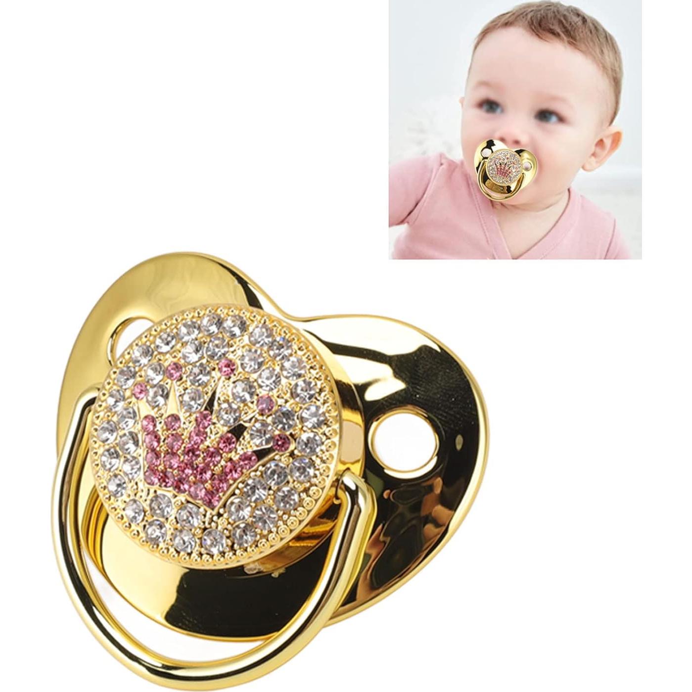 Chupete para Bebé Silicona Oro 6-18 Meses Ultra Ligero