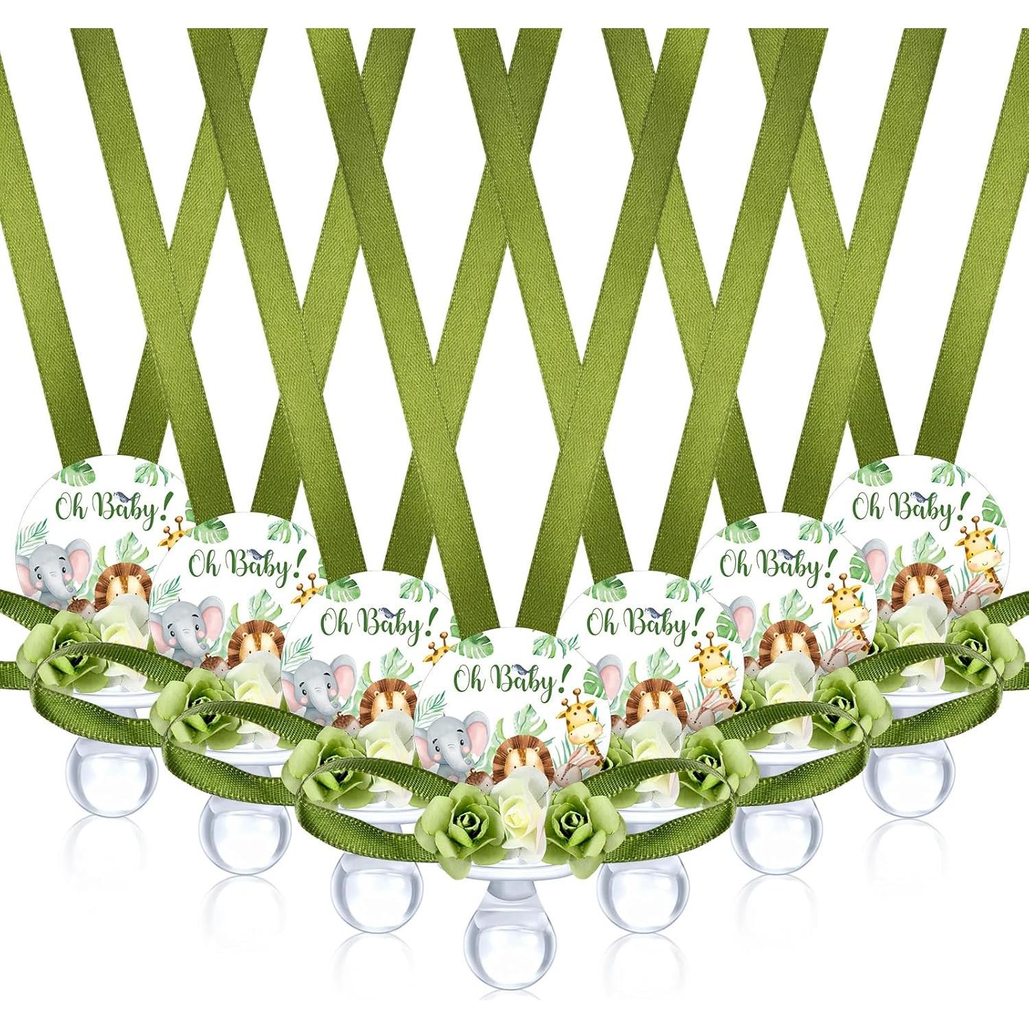 Collares de Chupete para Baby Shower Quelay 36 Pcs Animales