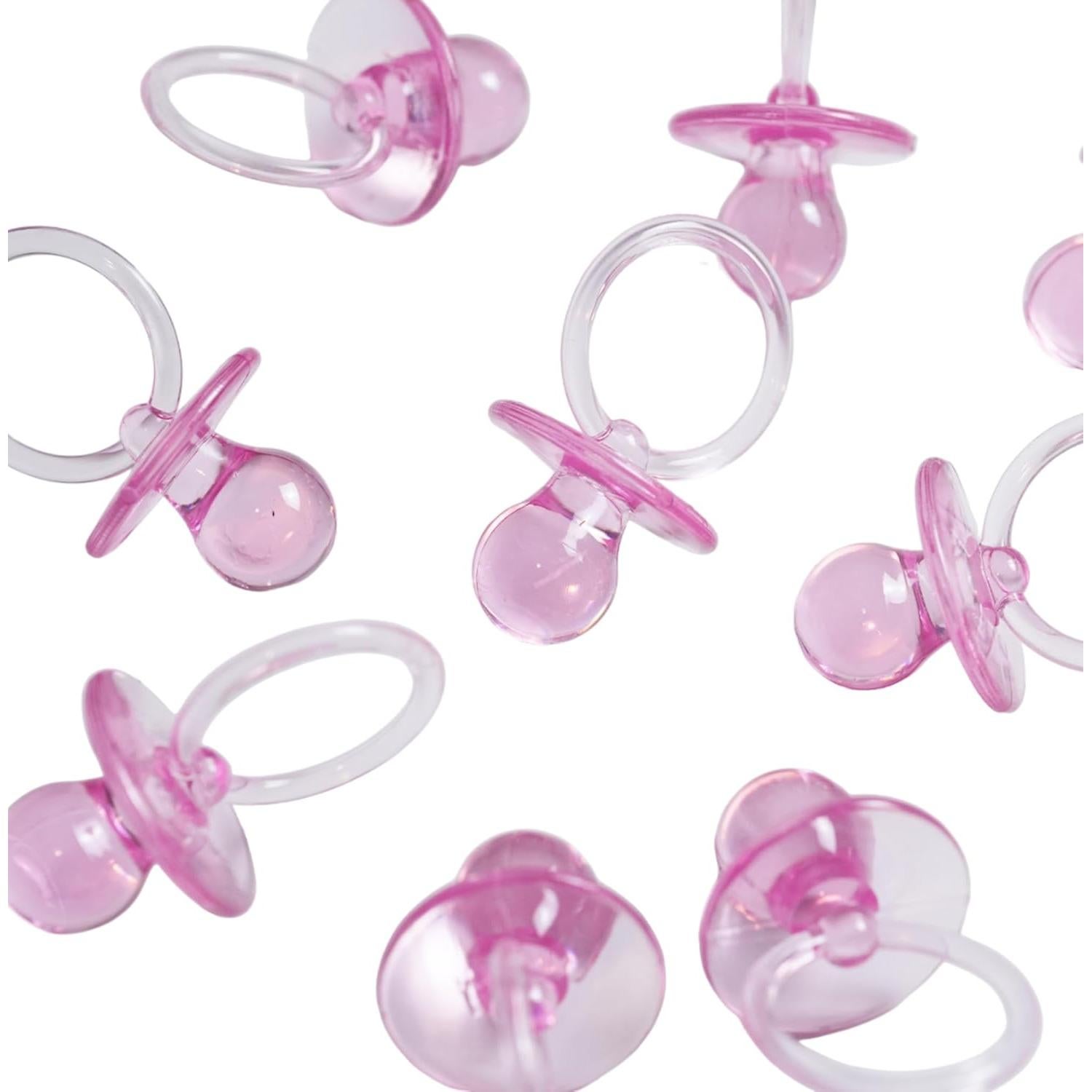 Chupete para bebé Rosa 36 unidades Decoración Baby Shower