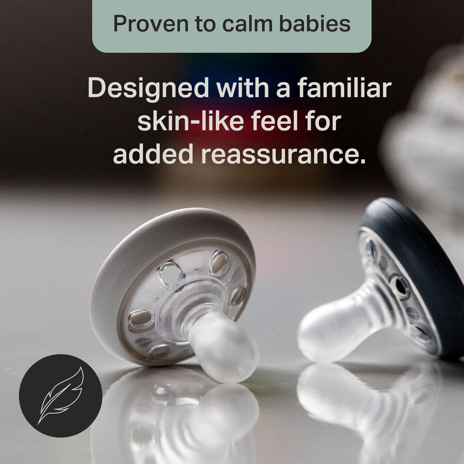 Chupete Tommee Tippee 0-6 Meses Silicona Sin BPA Paquete 4