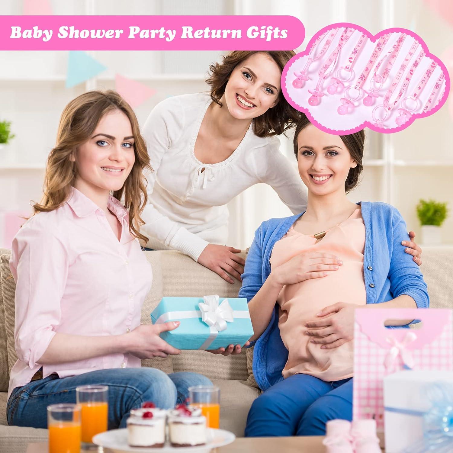 Collares de Chupetes Rosa Chengu 100 Pcs Baby Shower