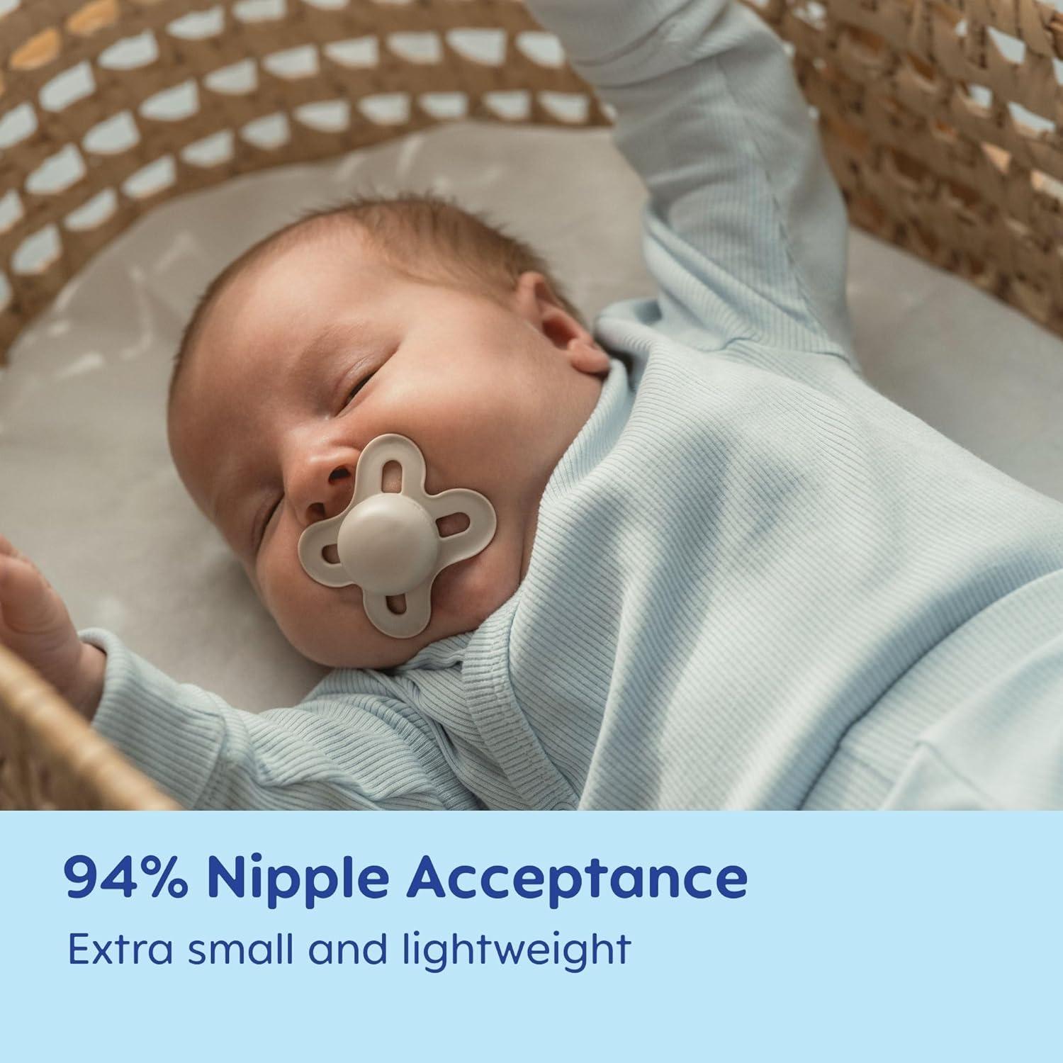 Chupetes MAM Original Start Mate 0-3 Meses Silicona BPA 4 Pzas