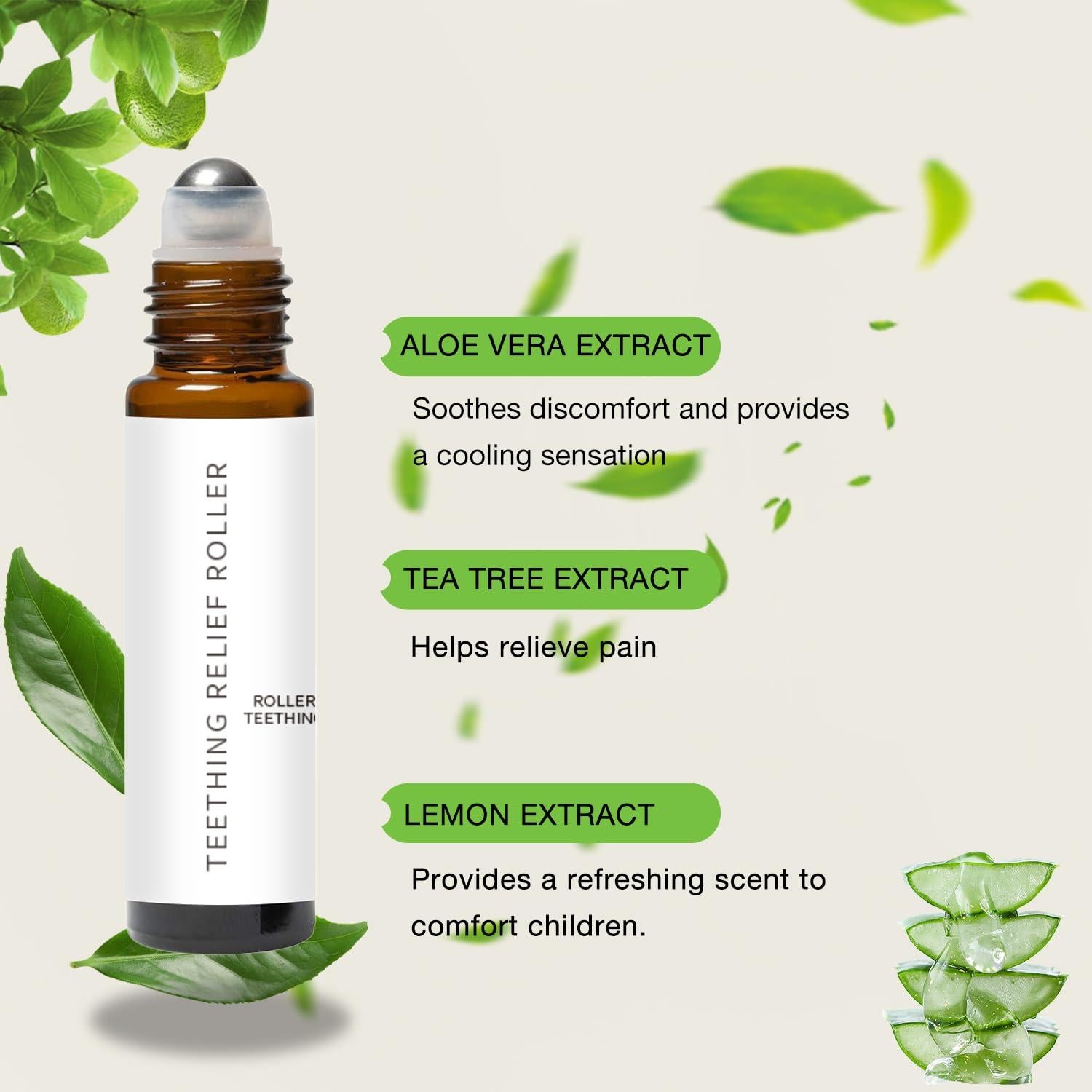 Rodillo de Dentición Natural Velaria para Bebés 130g