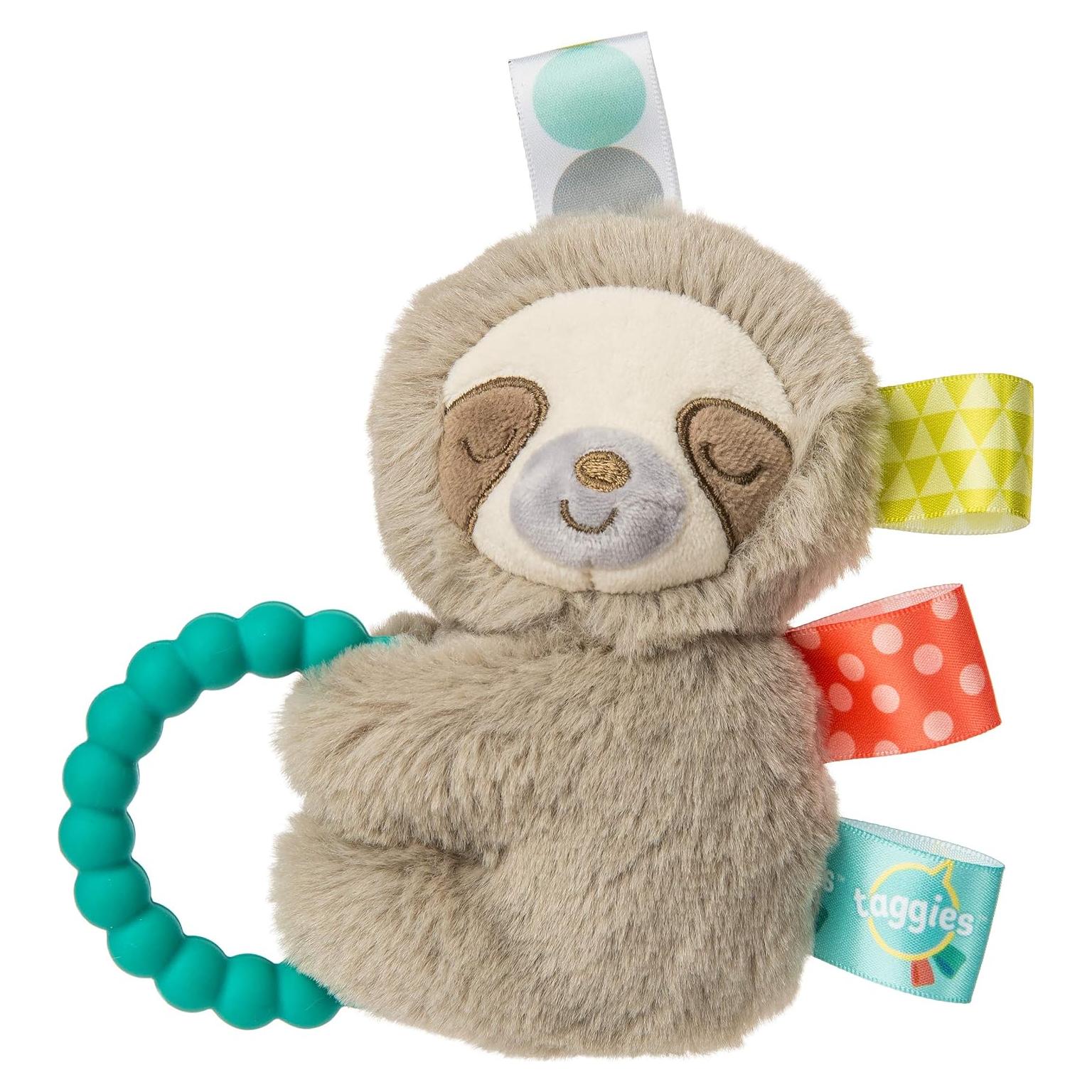 Sonajero de Peluche Taggies Perezoso de Melaza 12.7 cm