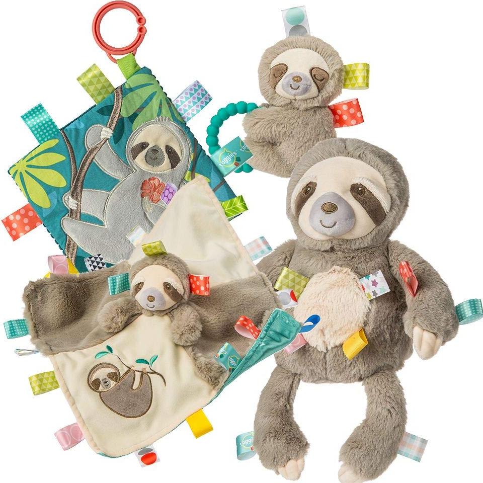 Sonajero de Peluche Taggies Perezoso de Melaza 12.7 cm