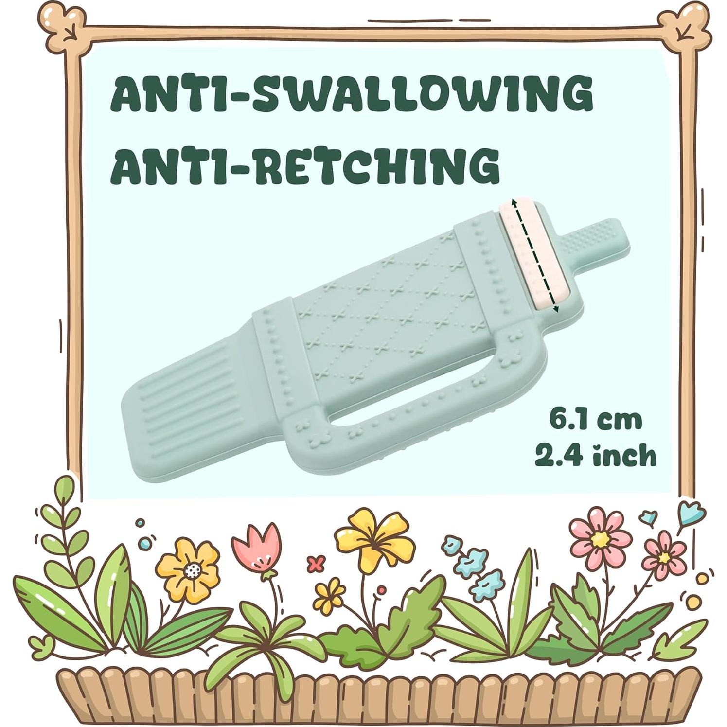 Juguete de Dentición LalaDream Rosa Tumbler Silicona 3+ Meses