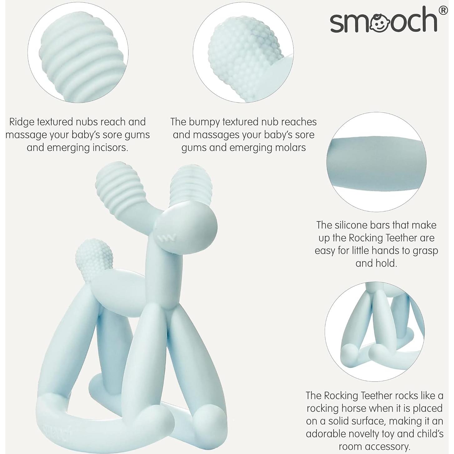 Mordedor de Silicona Smooch Rocking para Bebés 0-6 Meses