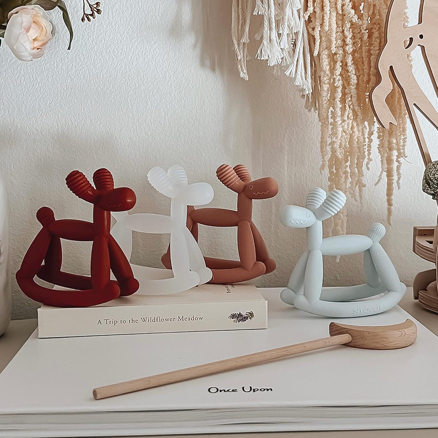 Mordedor de Silicona Smooch Rocking para Bebés 0-6 Meses