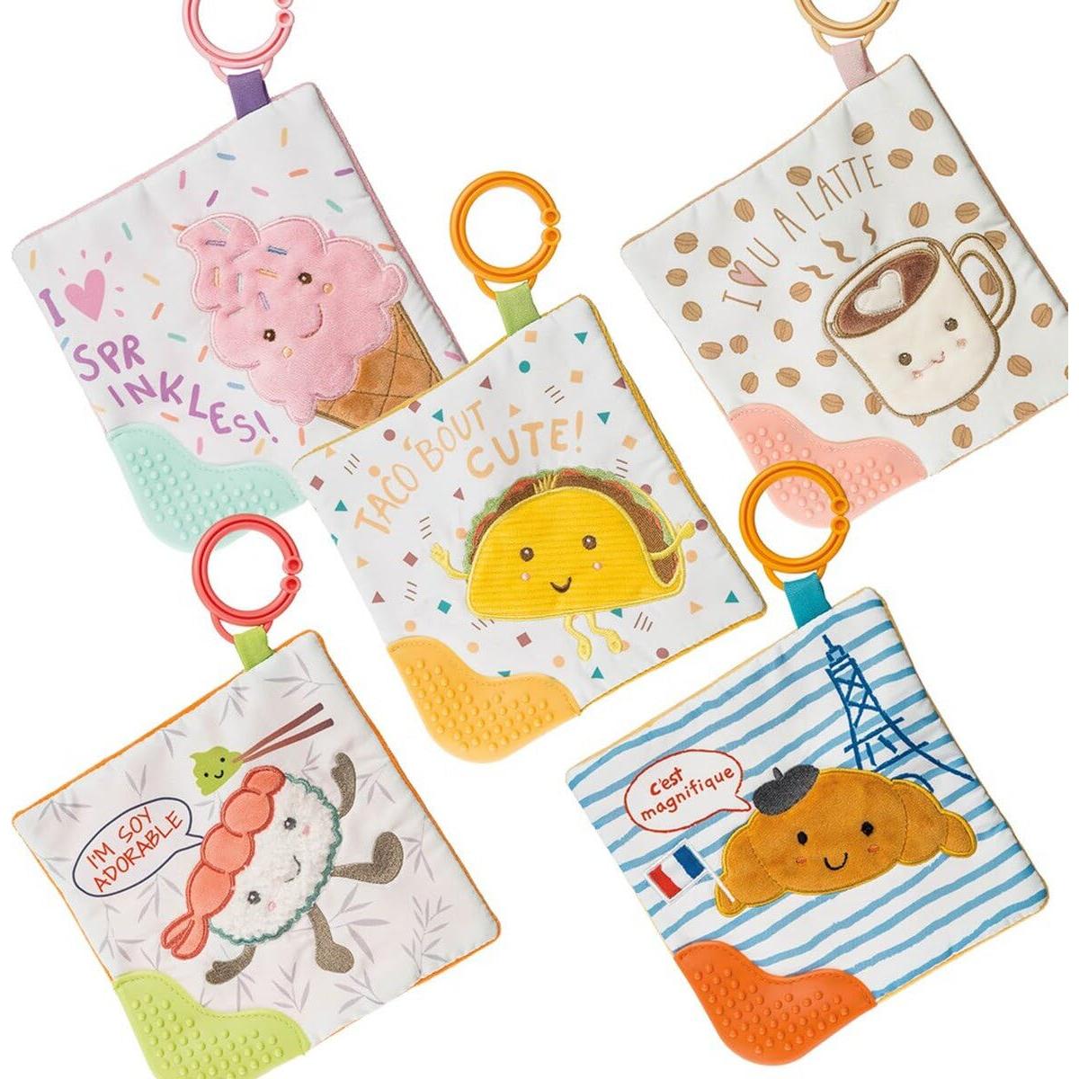 Mordedor Crinkle Sweet Soothie Mary Meyer 15x15 cm Latte