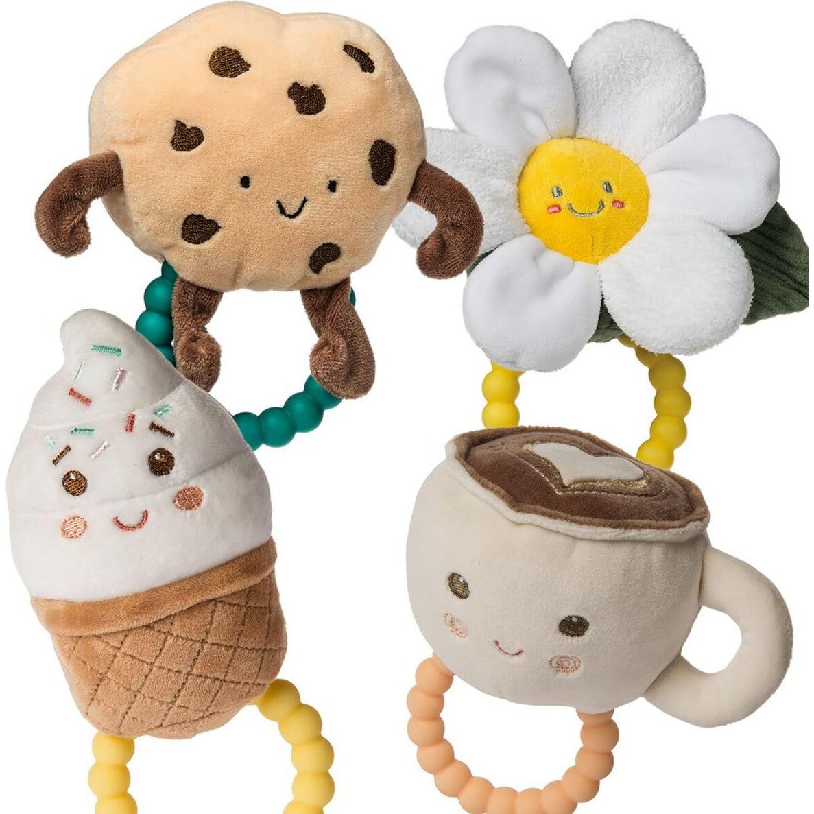 Sonajero Mordedor Suave Mary Meyer Galleta Chippy 12.7 cm