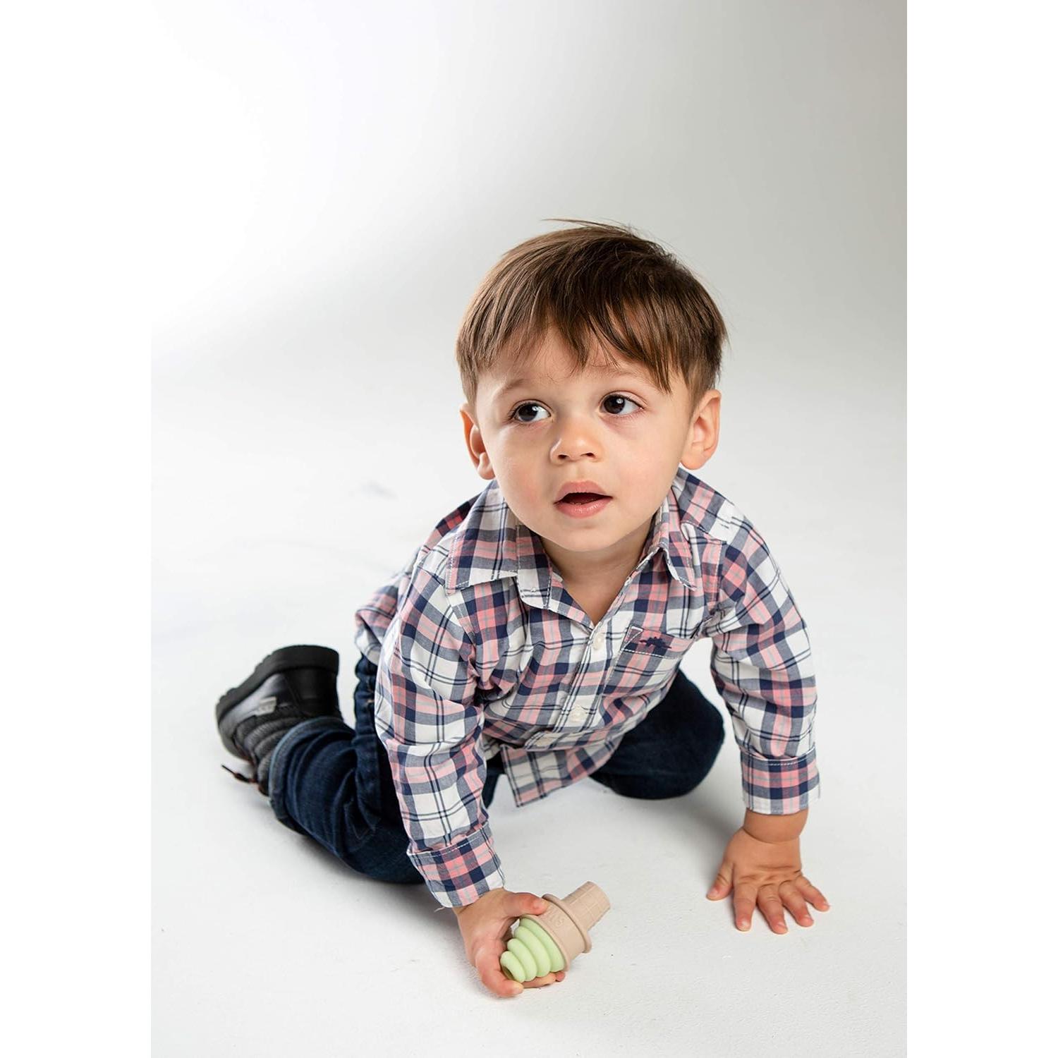 Chupete SweeTooth en Forma de Cono de Helado - Verde