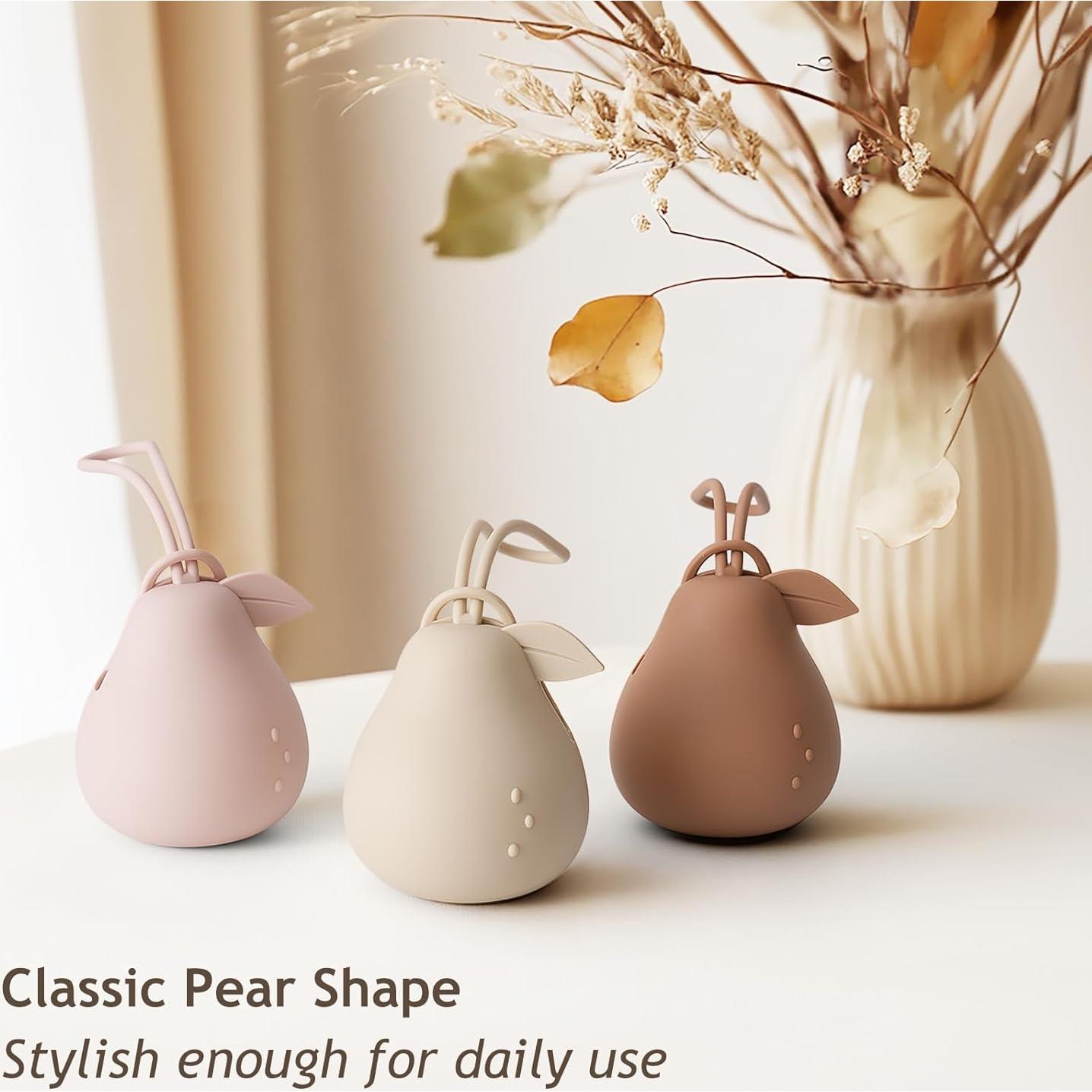 Estuche de Silicona para Chupetes Andy Bear - Set de 3 Colores