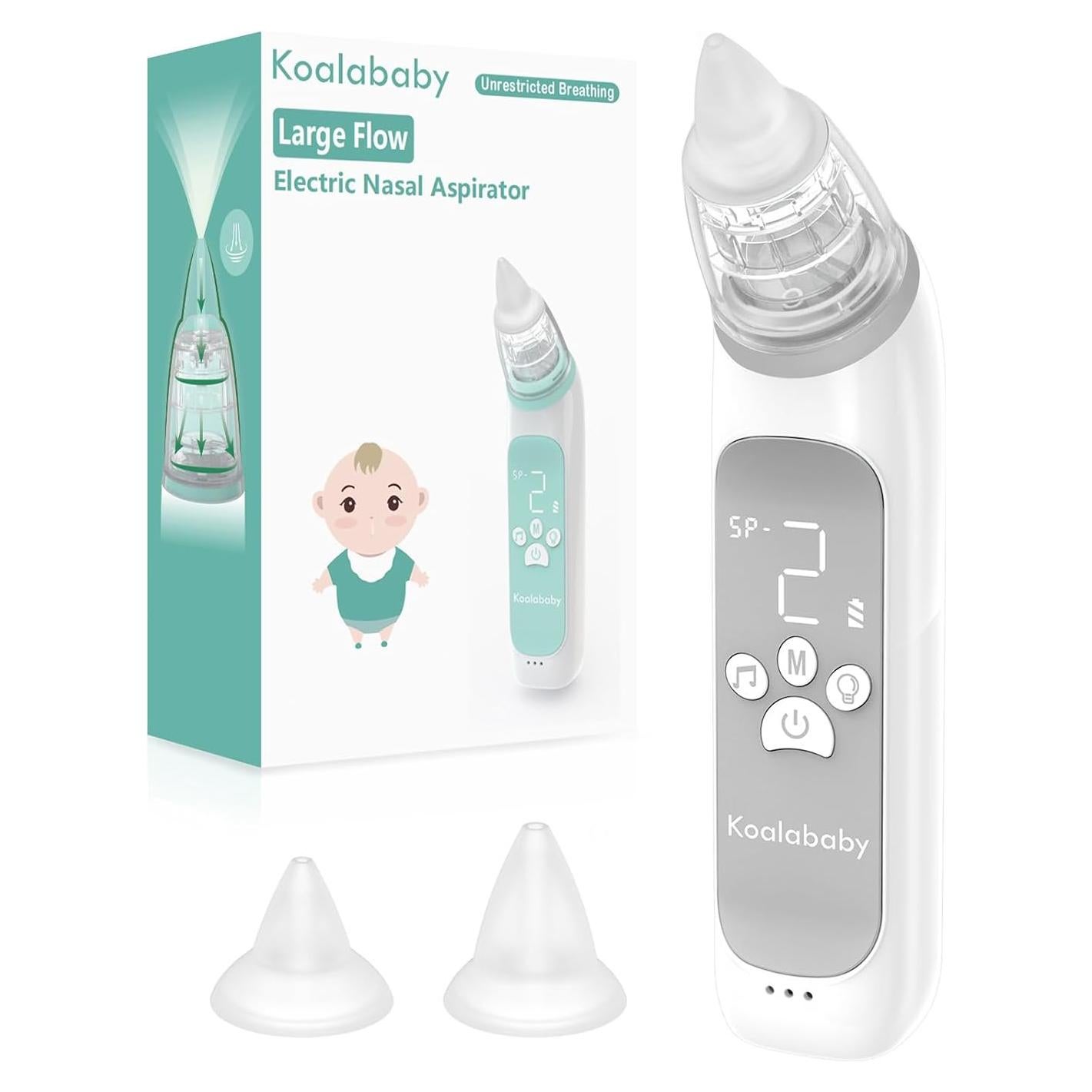 Aspirador Nasal Eléctrico Koalababy KA1006 para Bebés