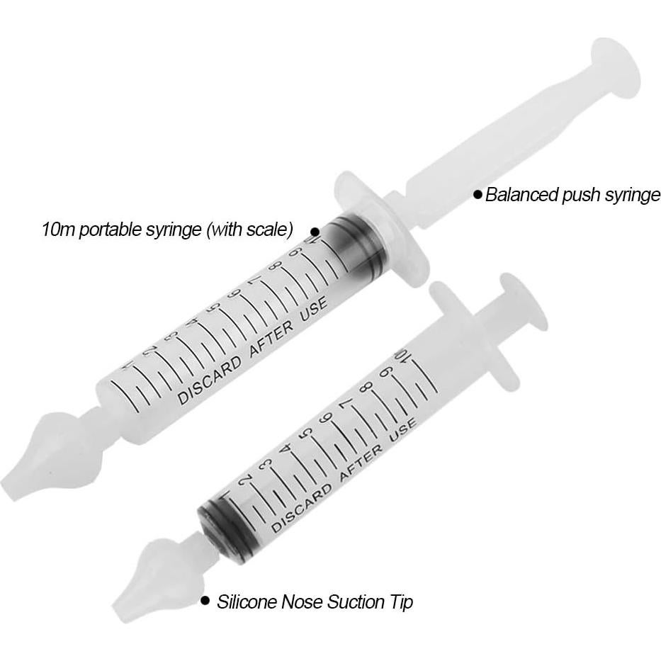 Irrigador Nasal Profesional GEGONG para Bebés 4 Piezas