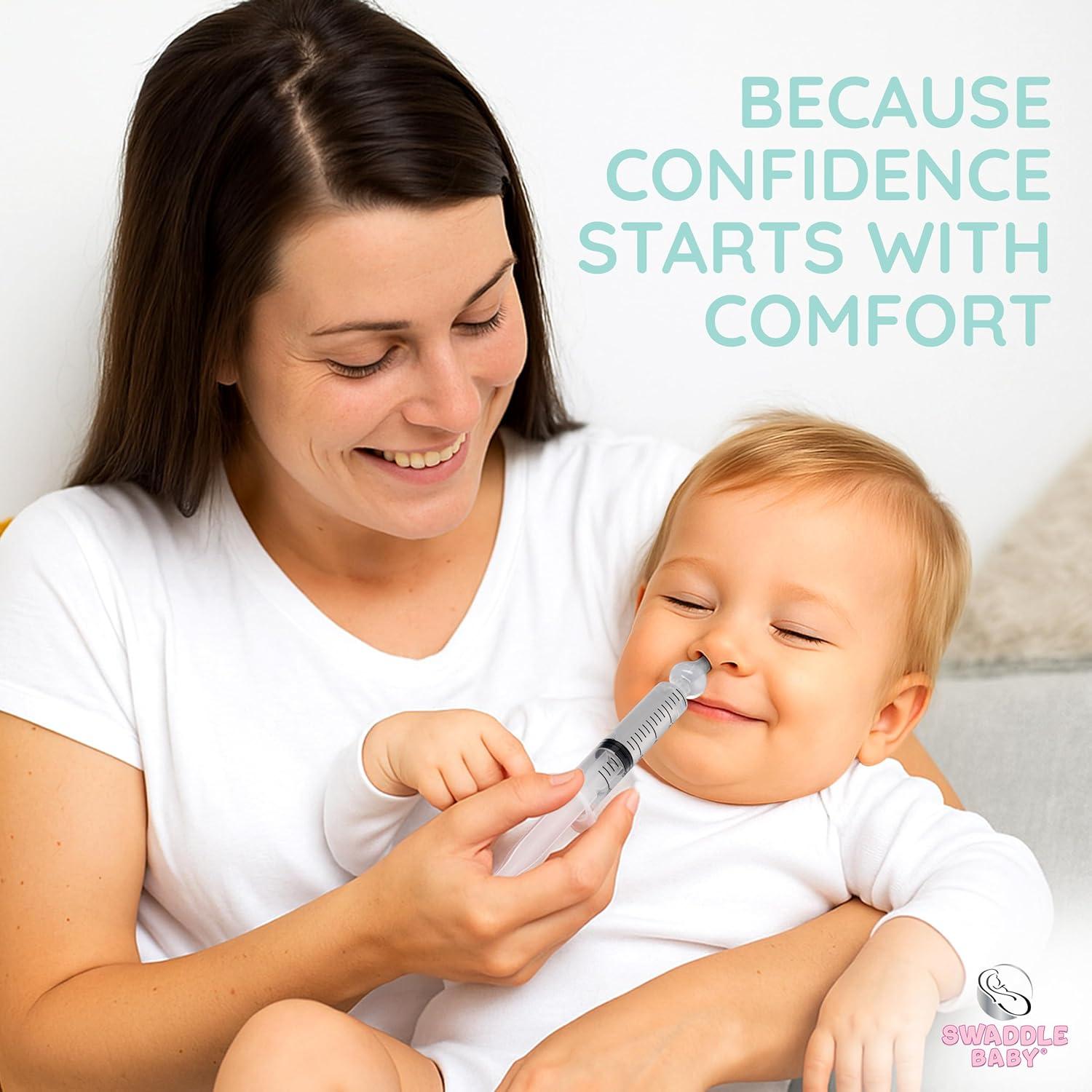 Set de 2 Jeringas Nasales Swaddle Baby 10ml para Bebés