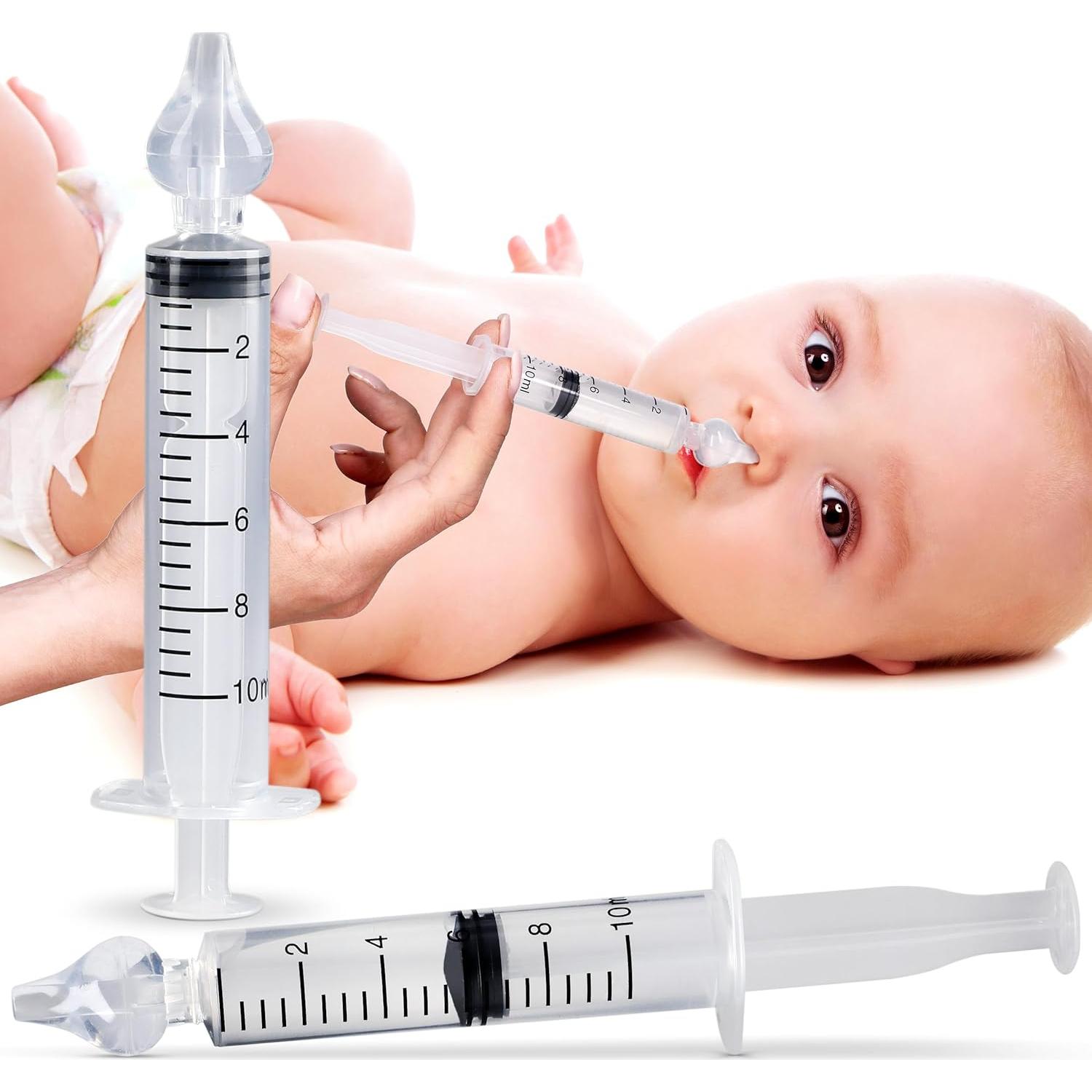 Set de 2 Jeringas Nasales Swaddle Baby 10ml para Bebés