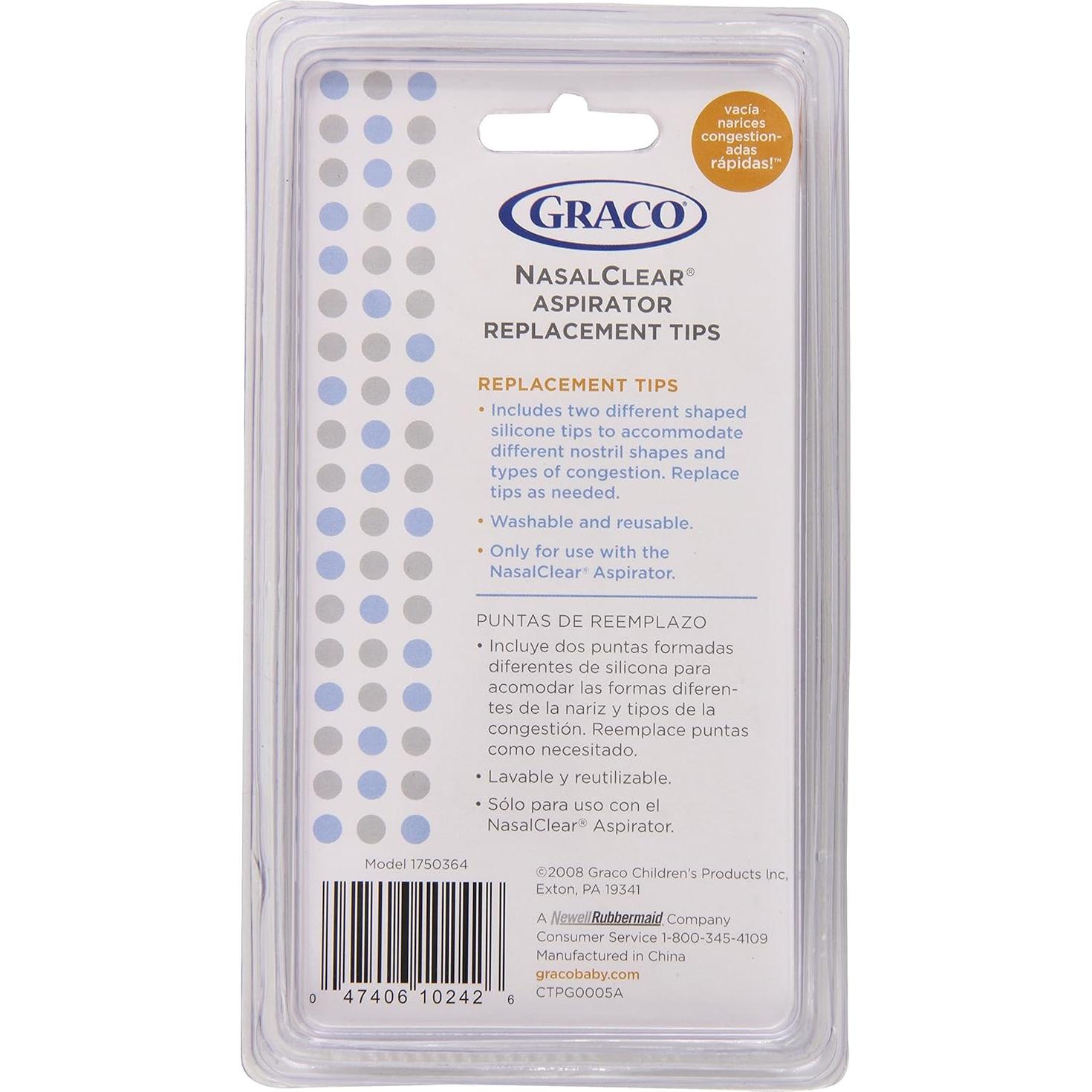 Consejos de Reemplazo para Aspirador Nasal Graco NasalClear