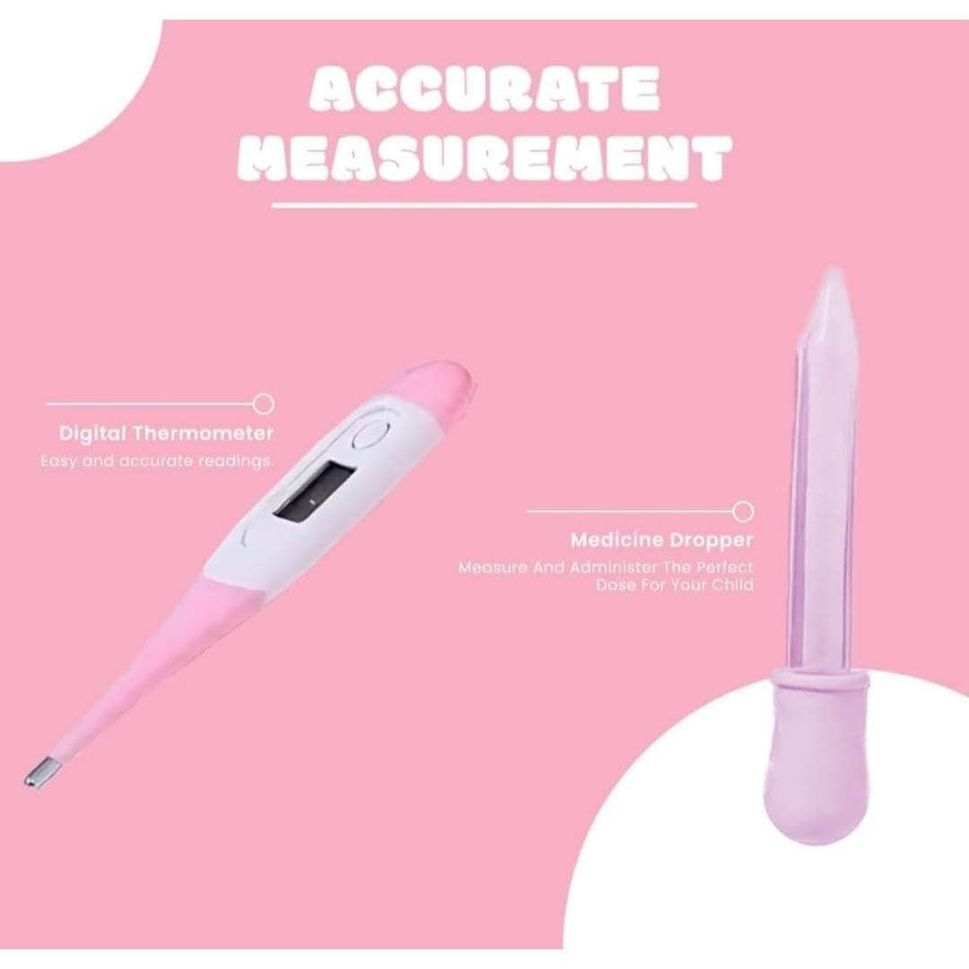 Kit de Cuidado para Bebés 10 Piezas DONGGUAN Rosa