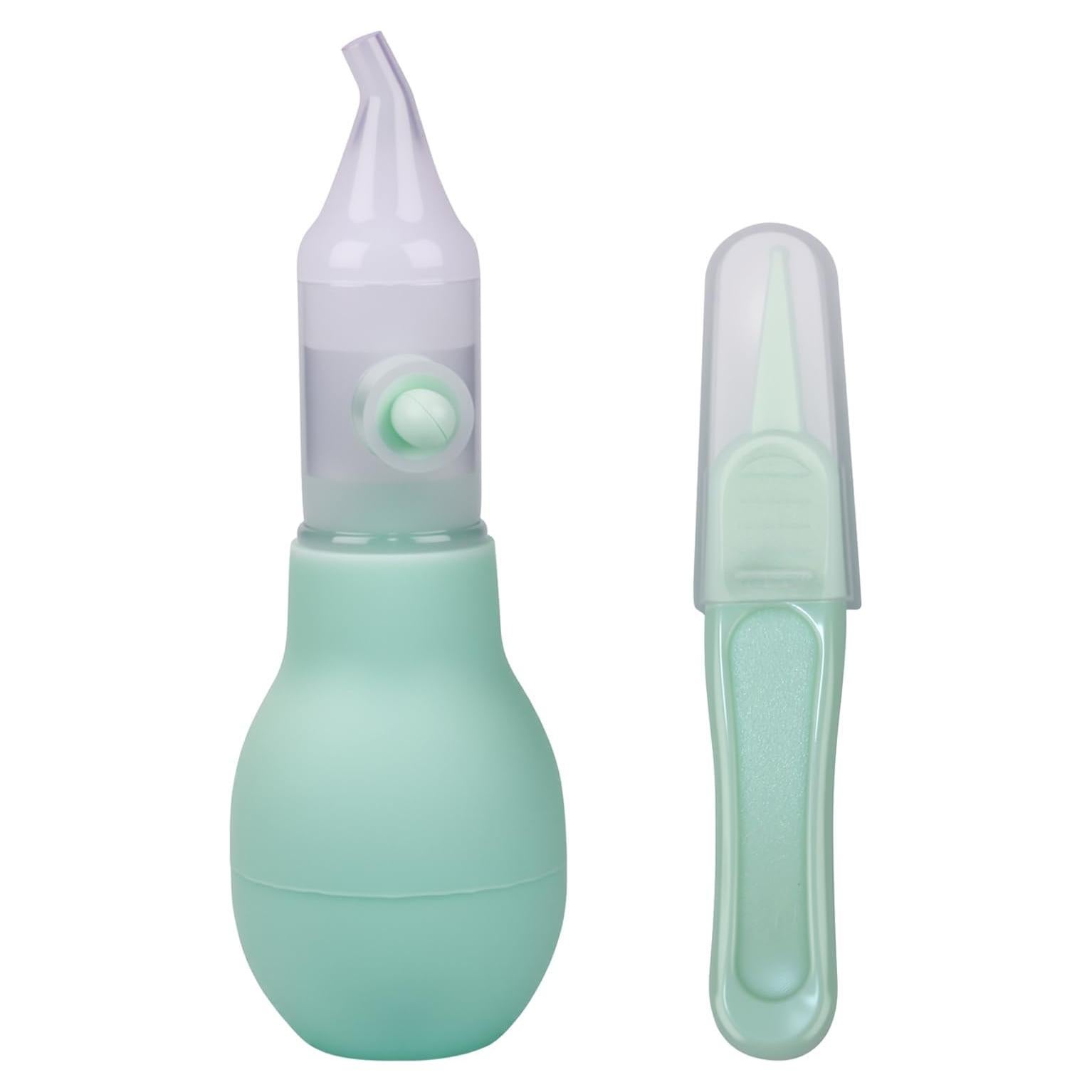 Aspirador Nasal Manual Auerllcy para Bebés con Punta de Silicona