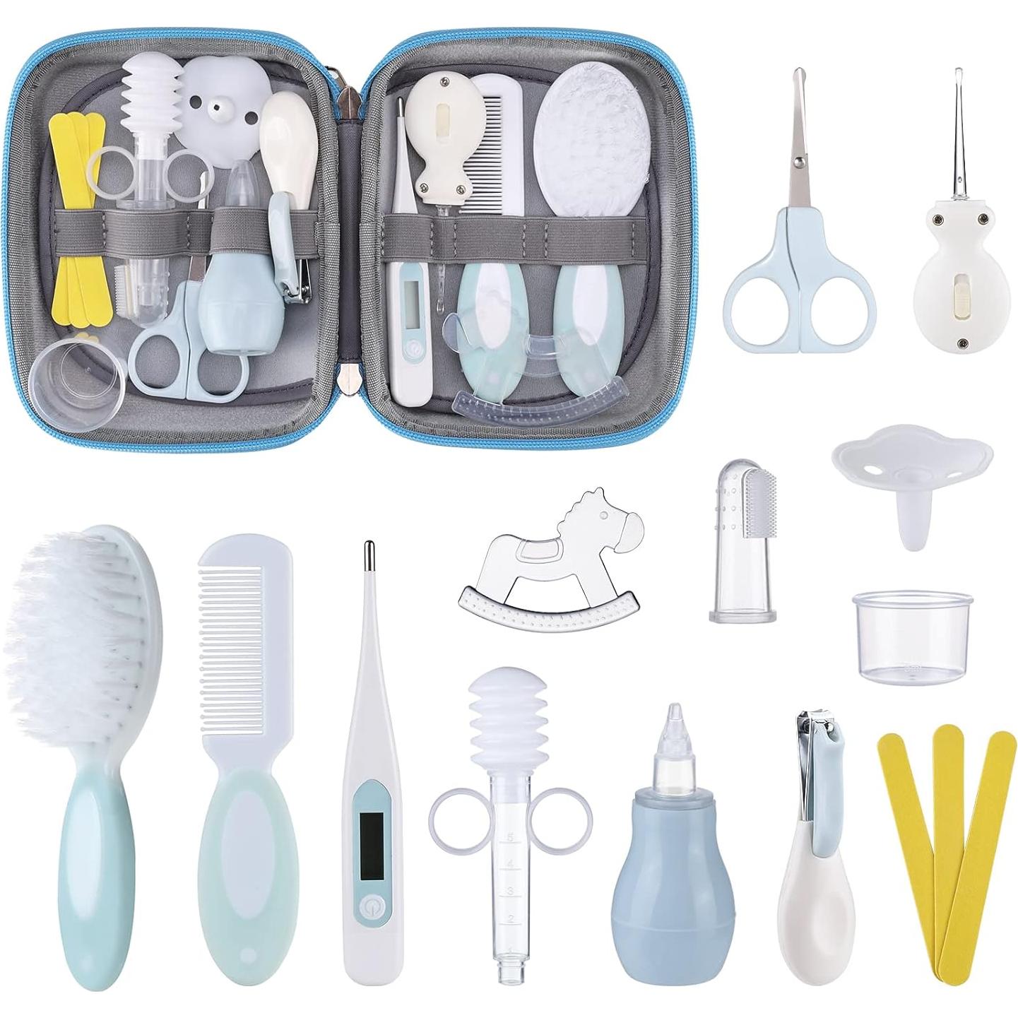 Kit de Cuidado para Bebés Lictin 15 en 1 Azul - Salud y Bienestar