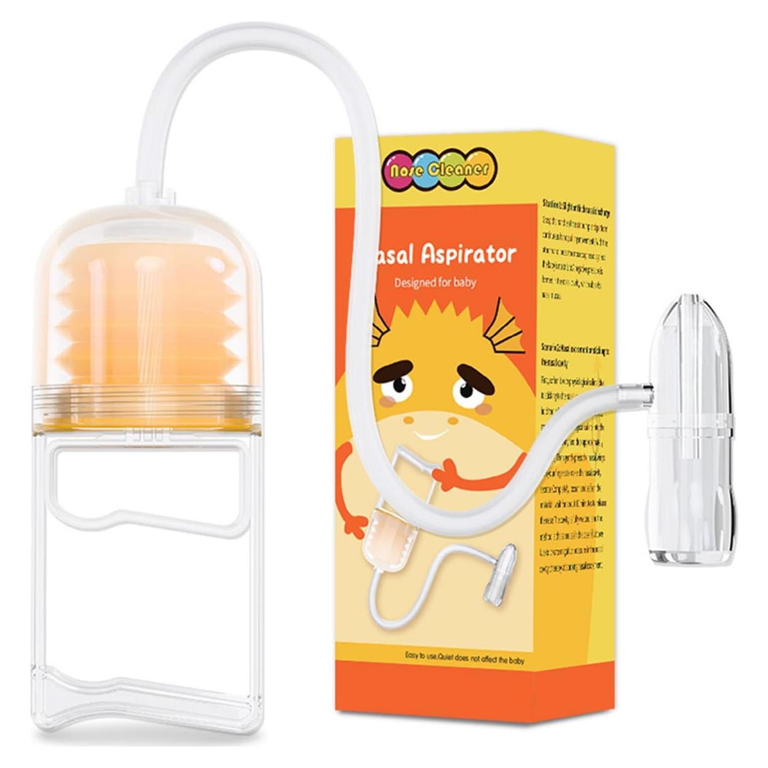 Aspirador Nasal Manual Ujhosld Portátil Silencioso Reutilizable