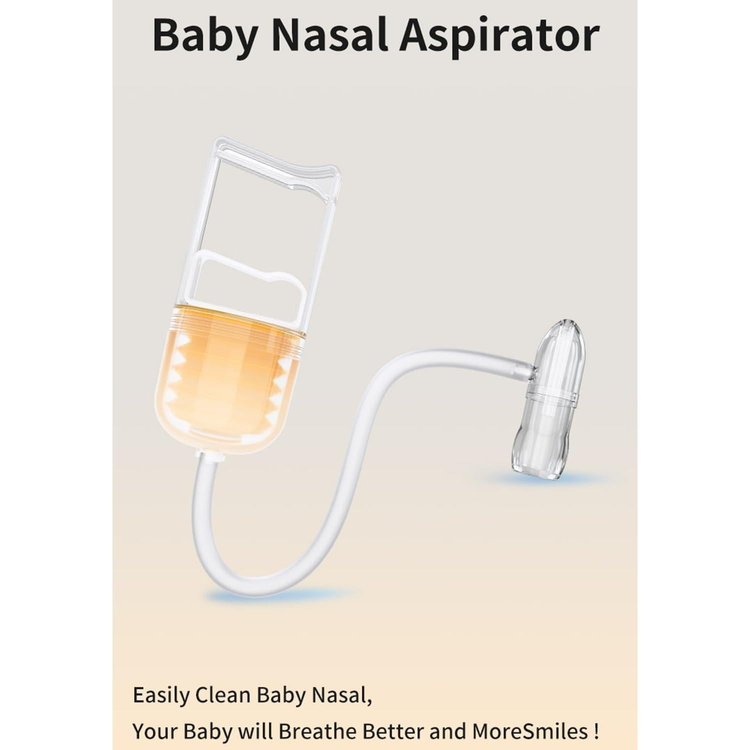 Aspirador Nasal Manual Ujhosld Portátil Silencioso Reutilizable