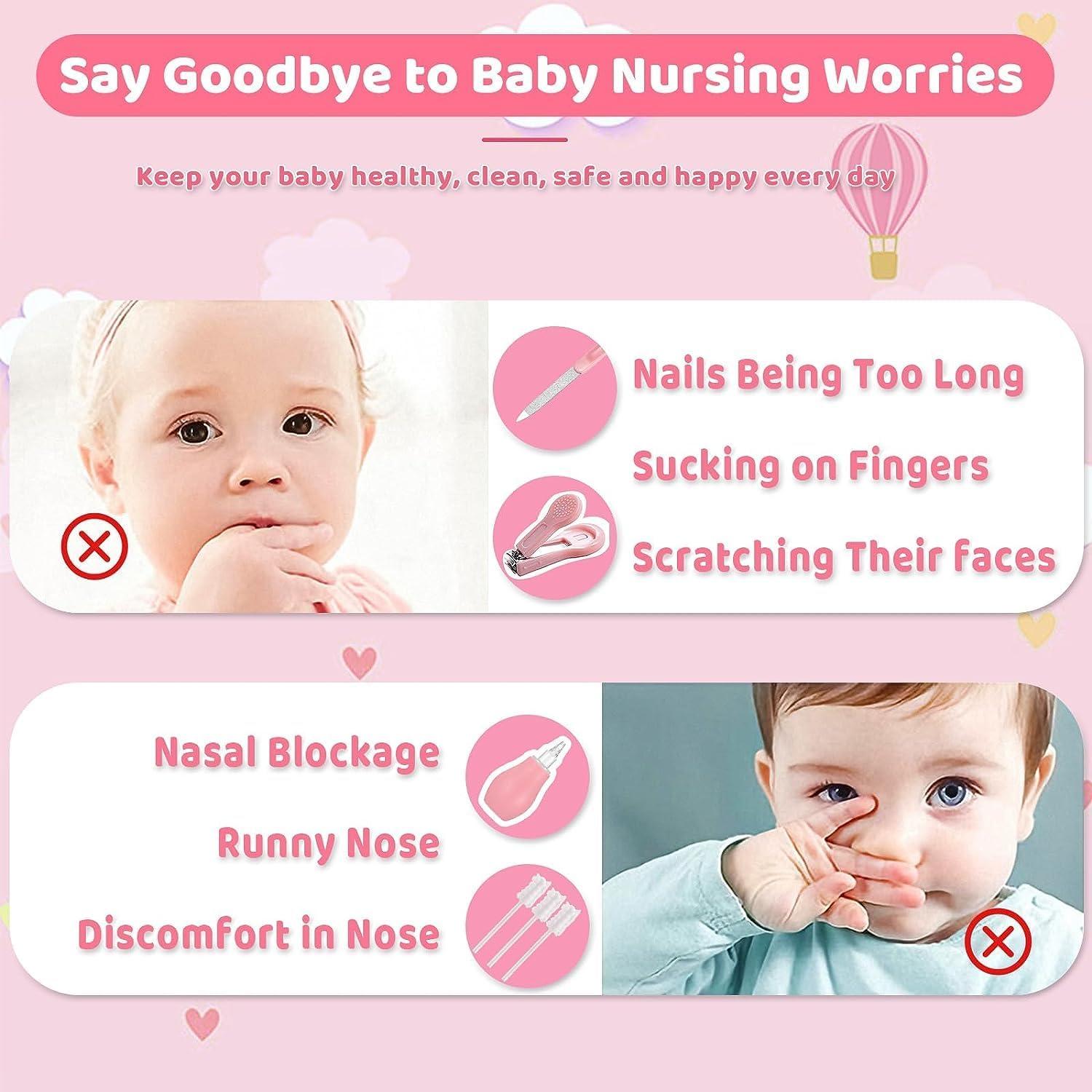 Kit de Cuidado para Bebés 19 en 1 AOZBZ Rosa