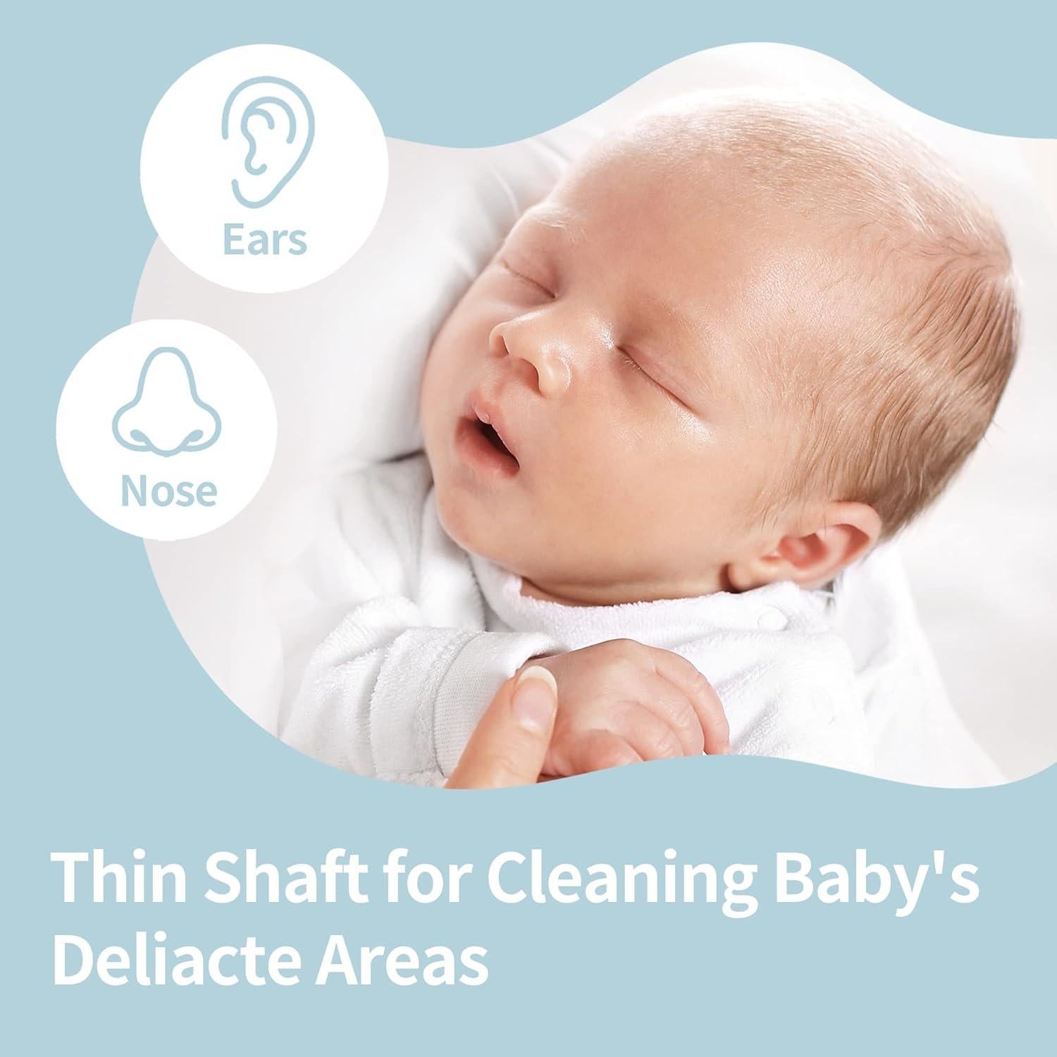 Juego de Cuidado de Salud para Bebés Pigeon - Tijeras, Aspirador Nasal y Hisopos