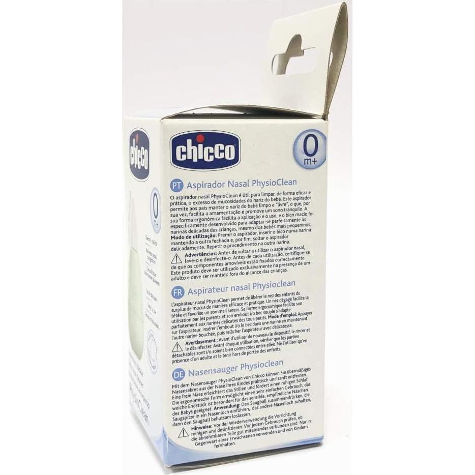 Aspirador Nasal Chicco PhysioClean para Niños