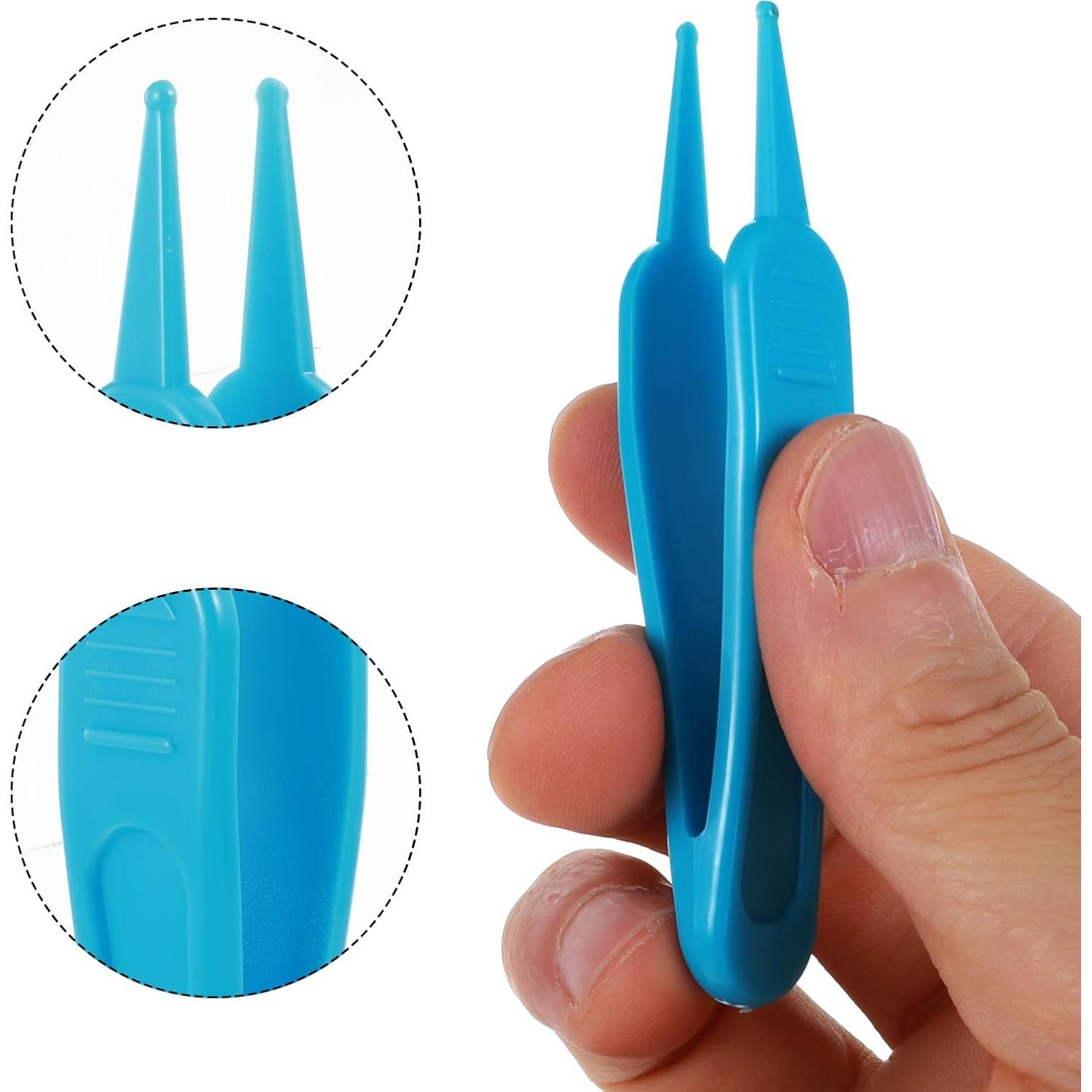 5 Pinzas de Limpieza de Nariz para Bebés Larrel - ABS, 8.8cm