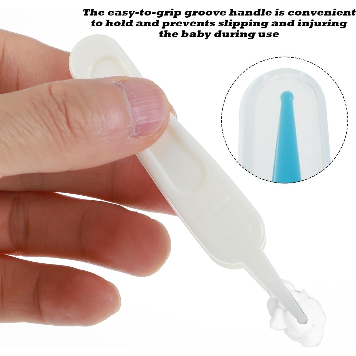 5 Pinzas de Limpieza de Nariz para Bebés Larrel - ABS, 8.8cm