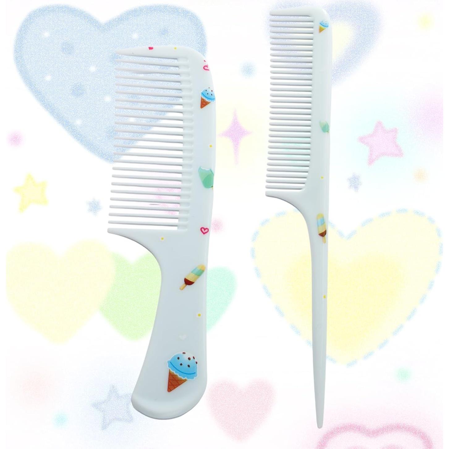 Set de 6 Peines para Niños PKRFCJ - Antiestáticos y Coloridos