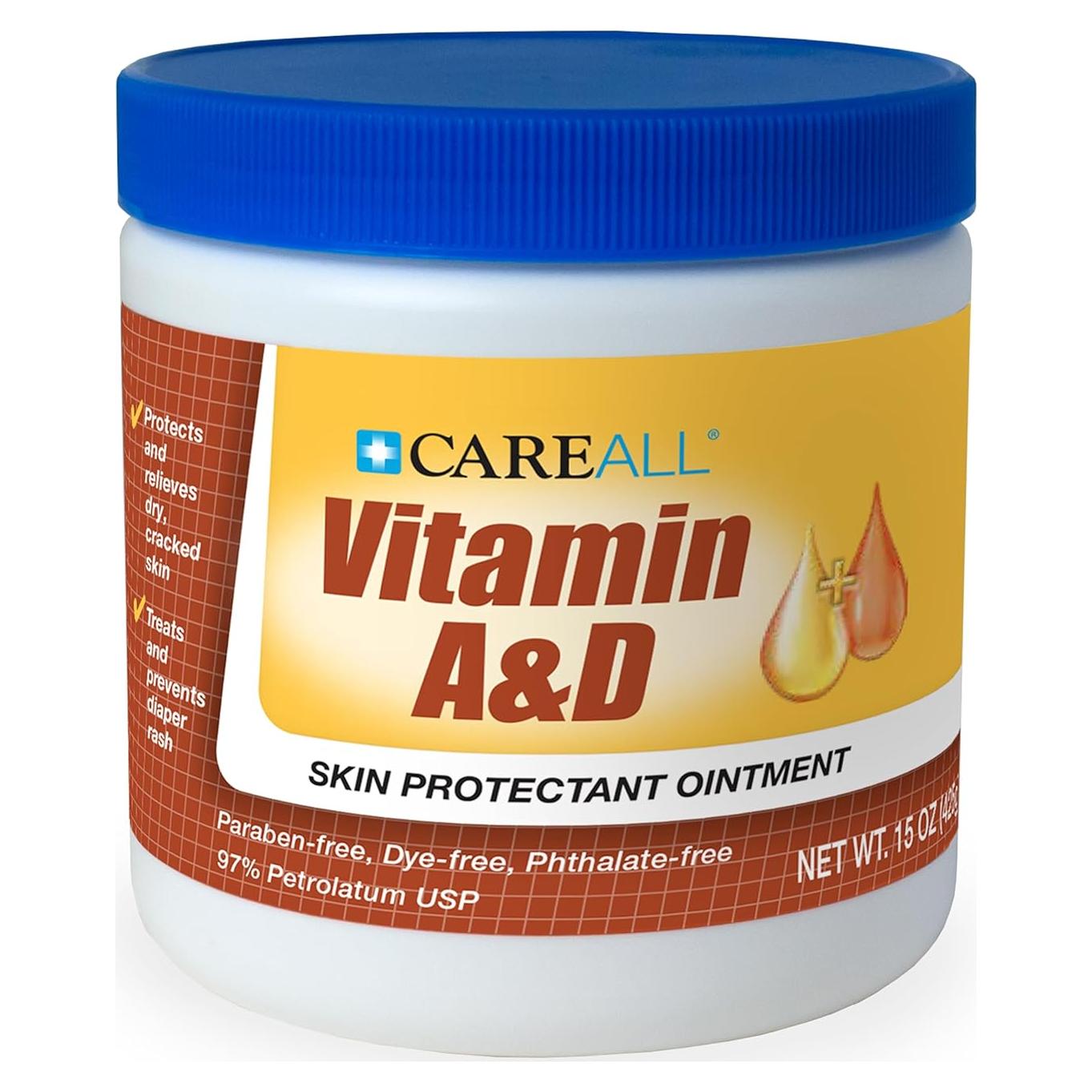 Ungüento de Vitamina A&D CareAll 425 g - Protección Piel Irritada